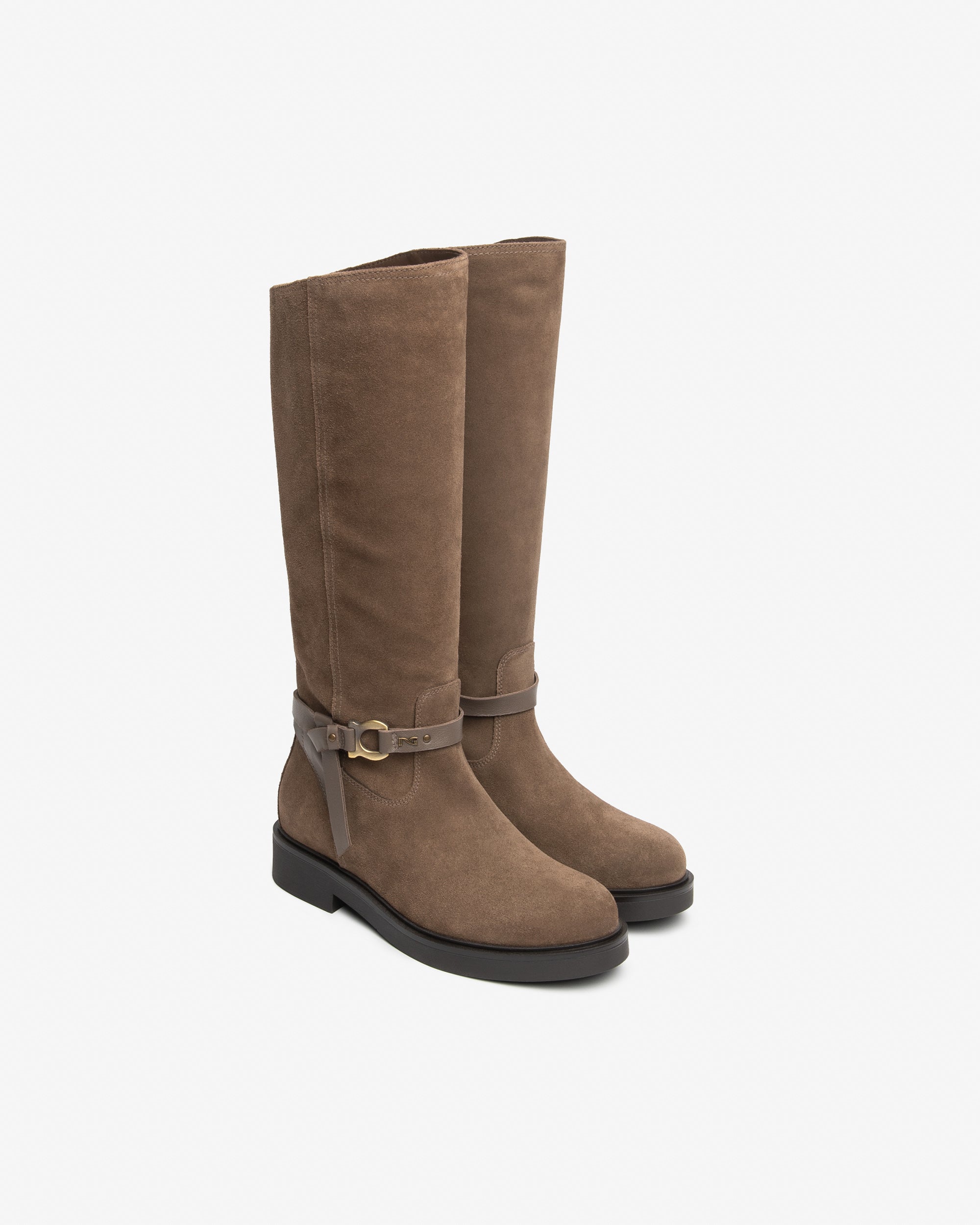 Nero Giardini Boots bottes daim cuir femme 35 mm