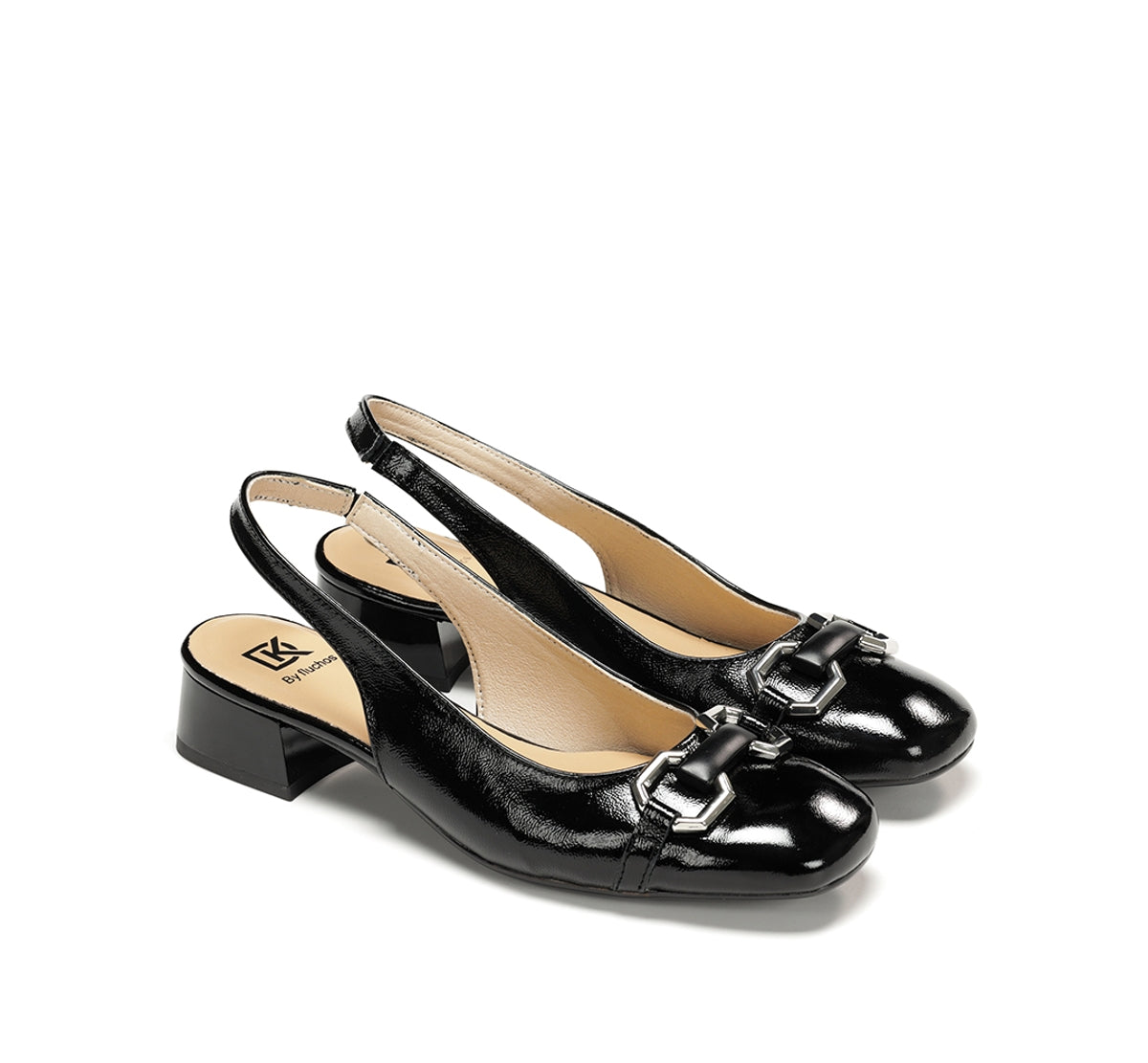 Dorking Gia D9307 Mocassins Noir Femme Talon
