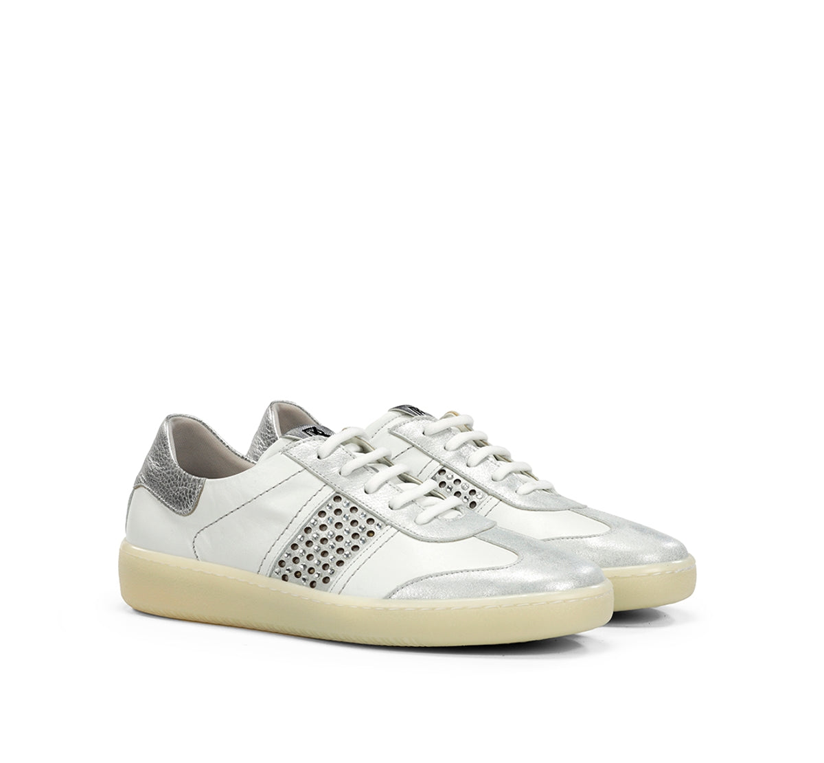Dorking Lynn D9478 basket femme argent