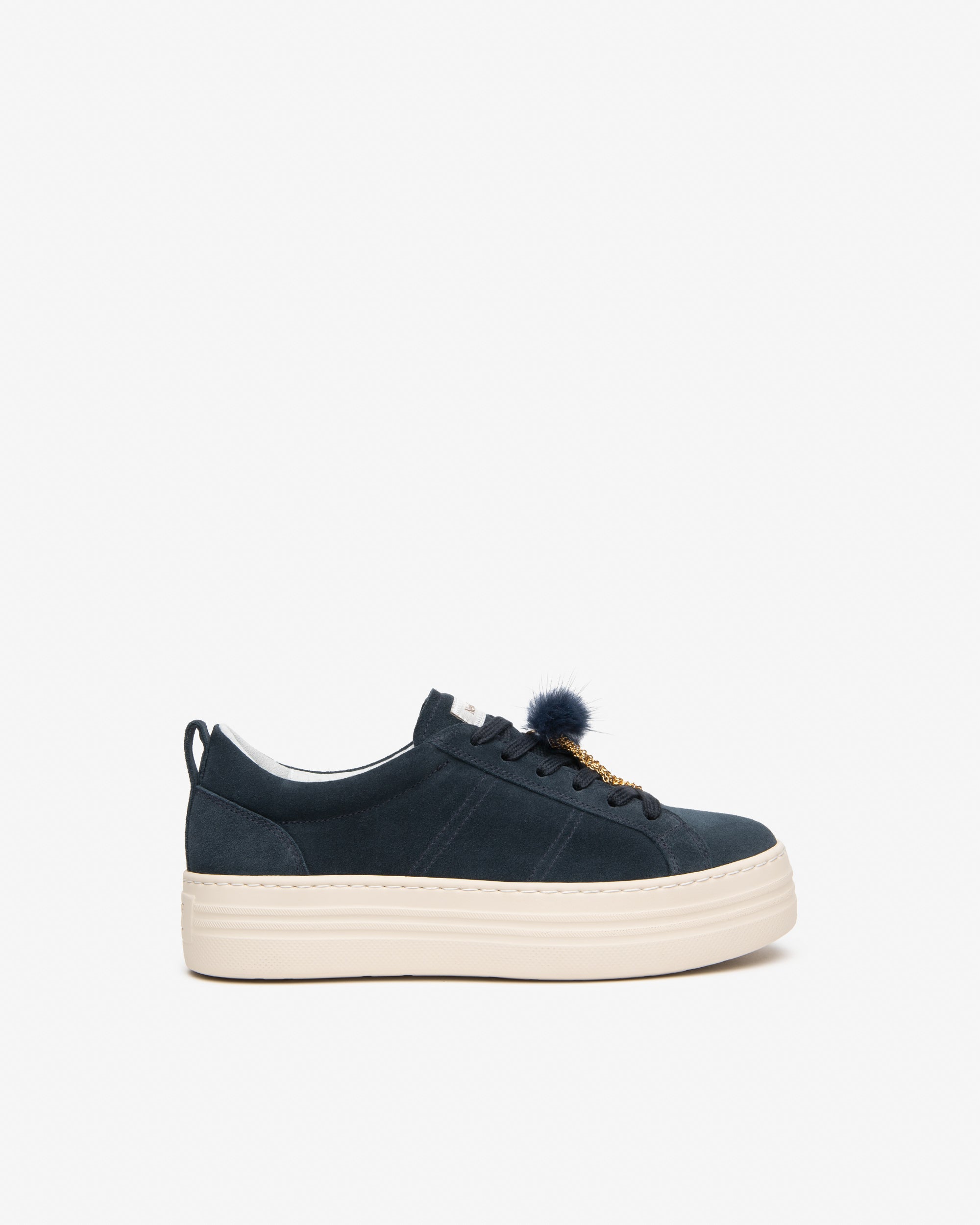 Nero Giardini Sneakers Baskets Femme Daim Plateforme