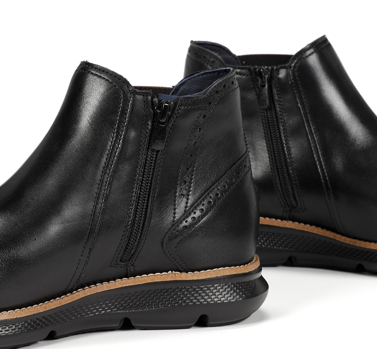 Fluchos William F1354 bottine noir homme cuir