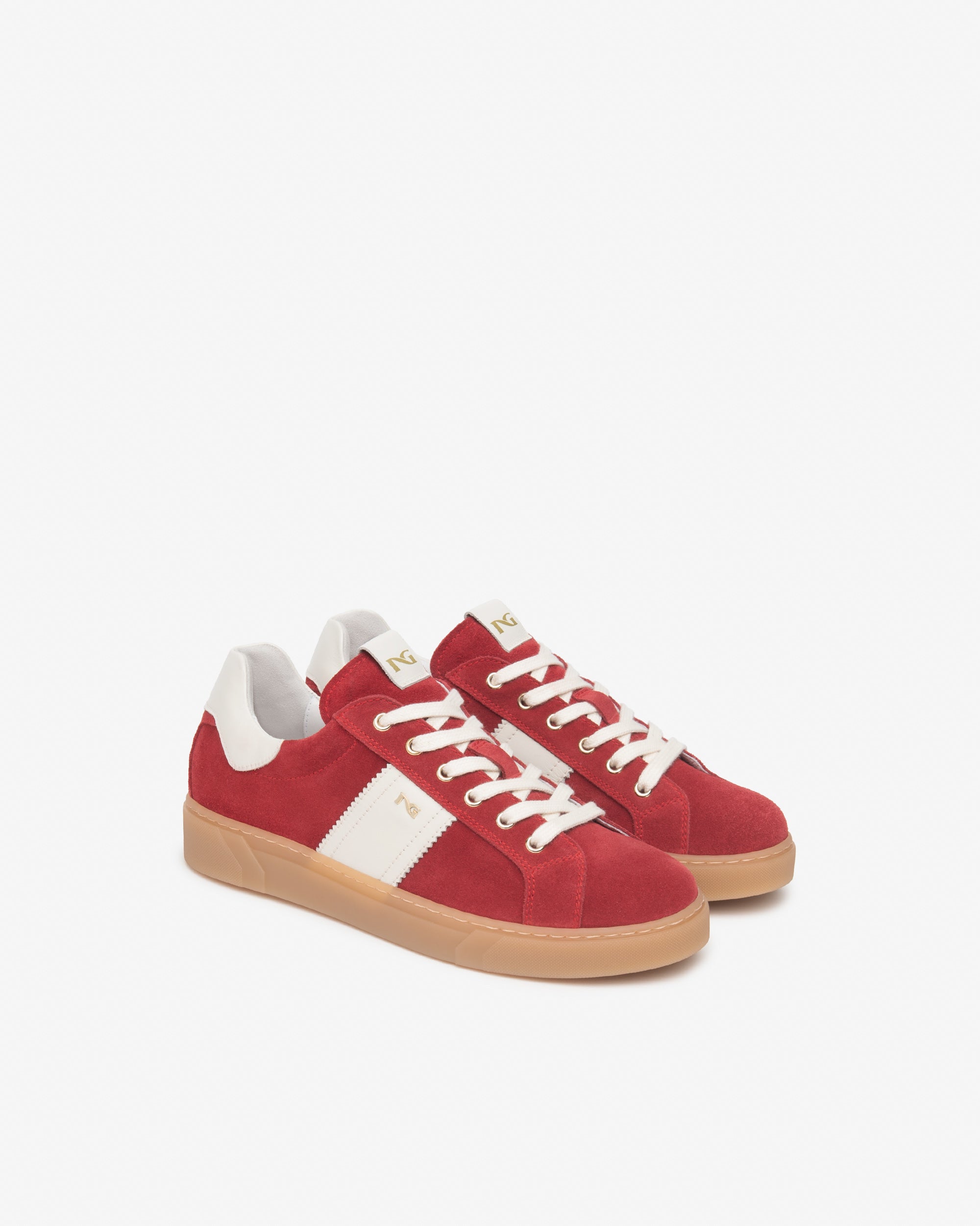 Nero Giardini Sneakers baskets daim cuir femme pointure 38