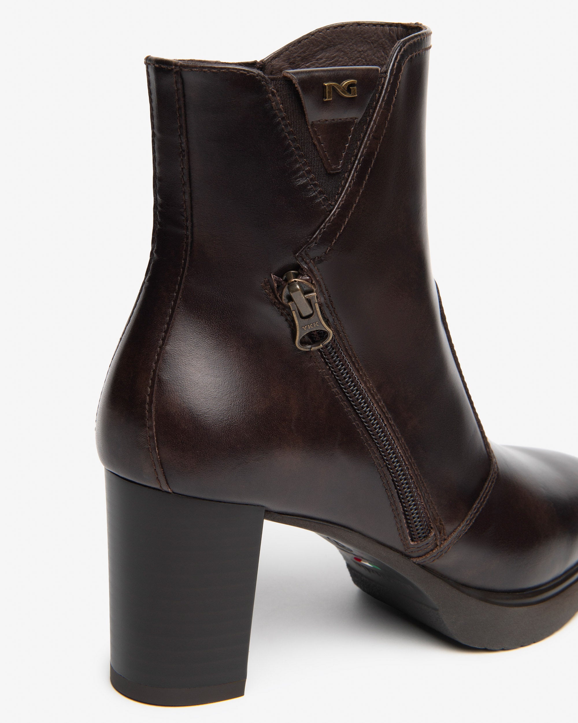 Nero Giardini Ankle Booties Bottines Femme Cuir Talon 70mm