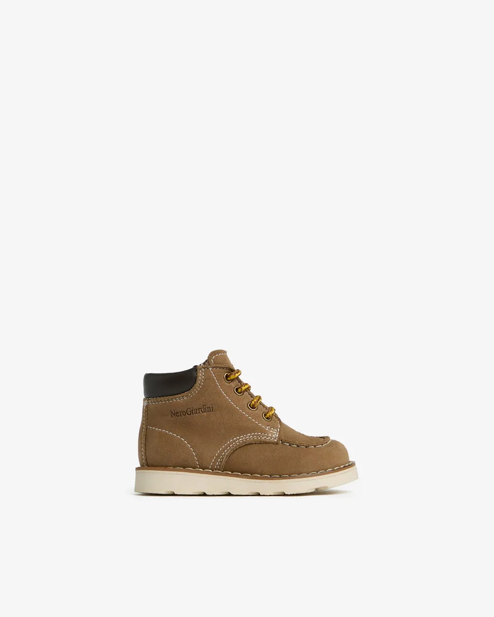 Nero Giardini Boots bottines cuir garçon zip cuir doublé