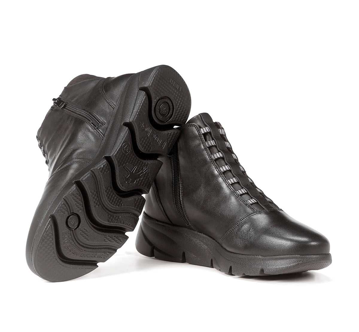 Fluchos Bona F1358 bottines noires femme talon