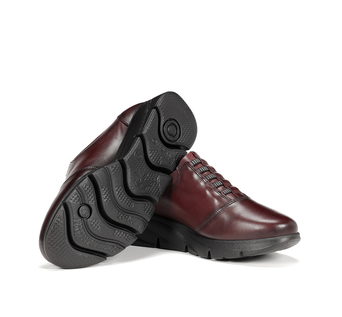 Fluchos Bona F1357 chaussures femme bordeaux légères