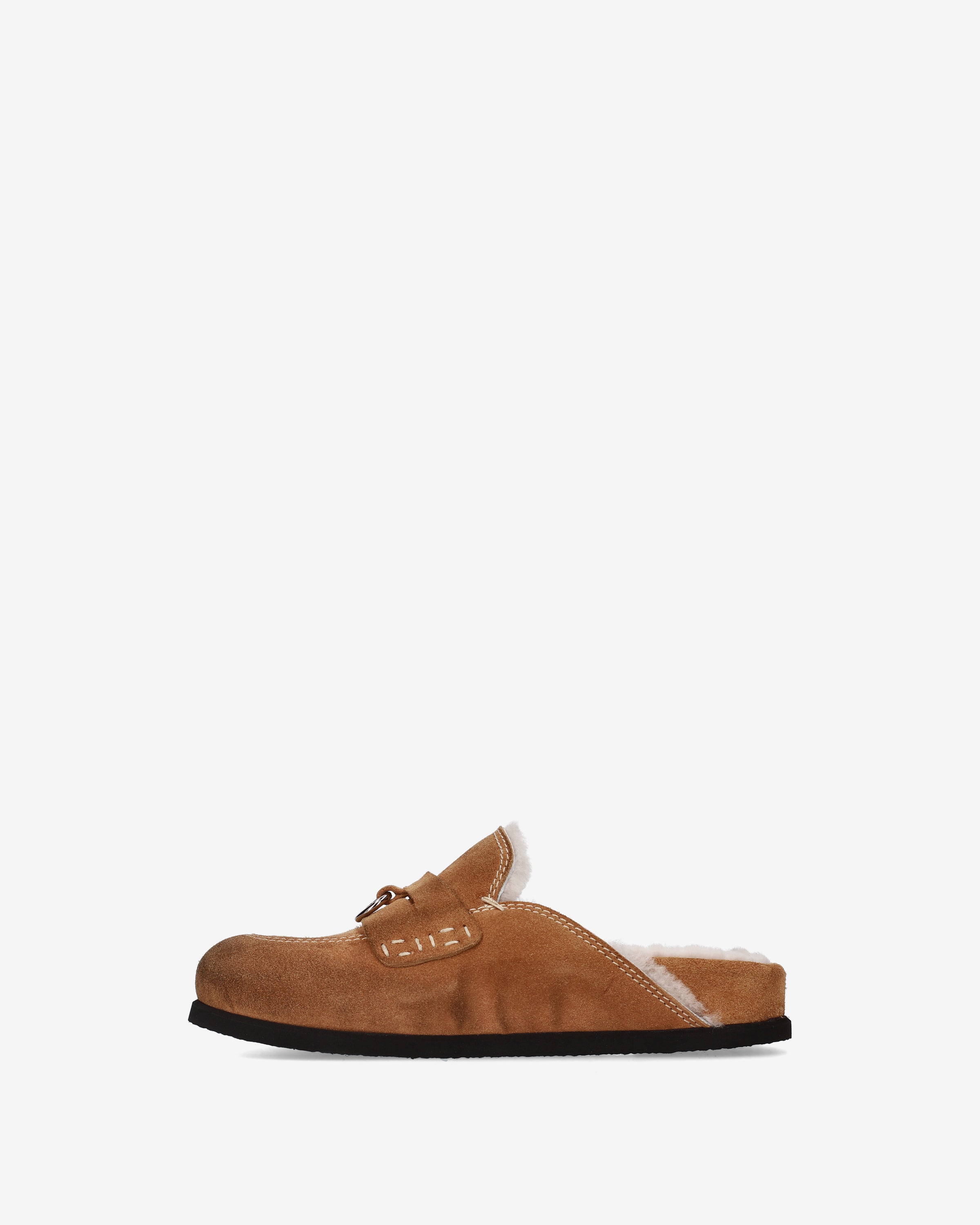 Premiata Mules Shearling mules femme camel cuir