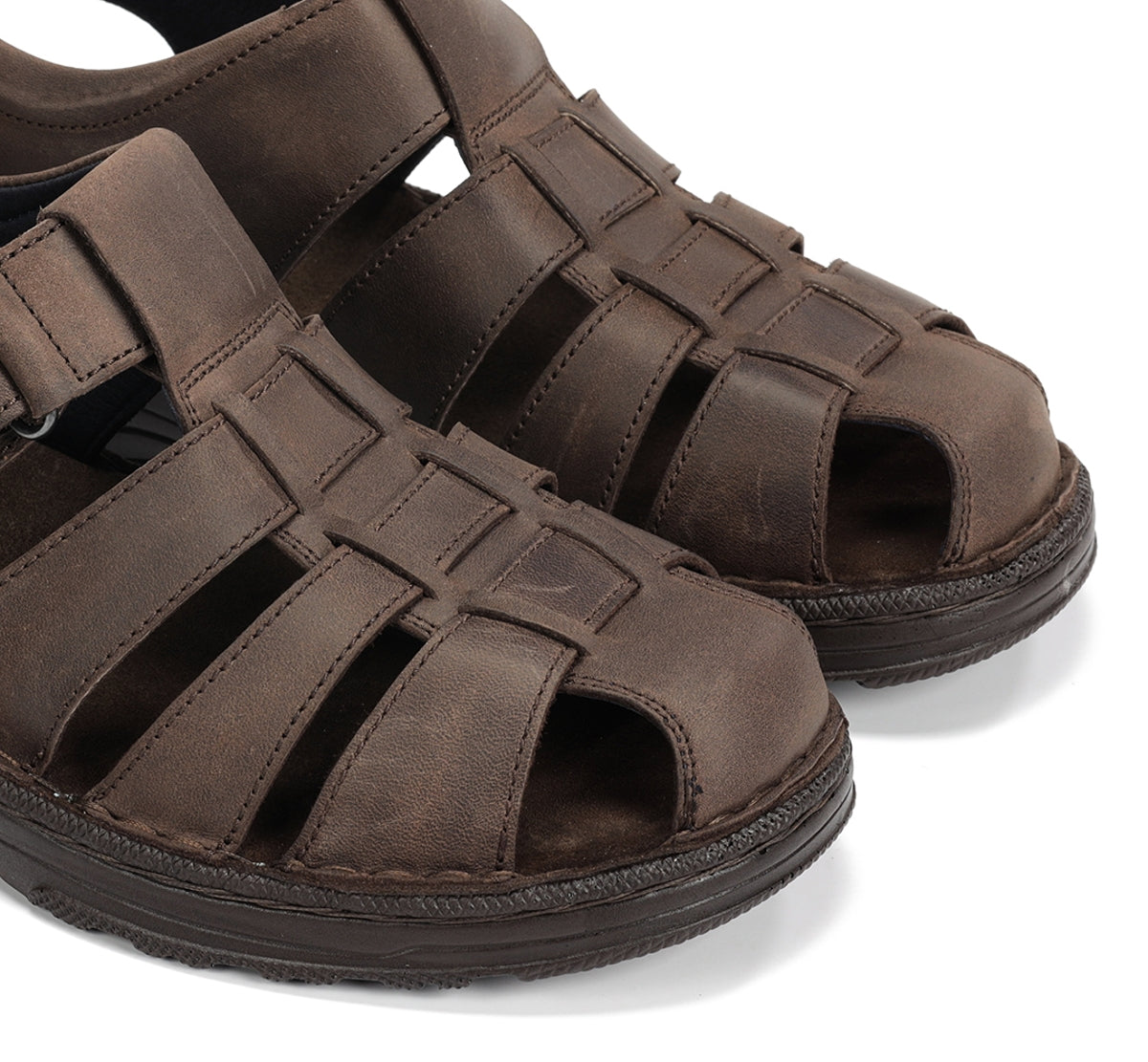 Fluchos Azores F2199 Sandales Marron Homme Velcro