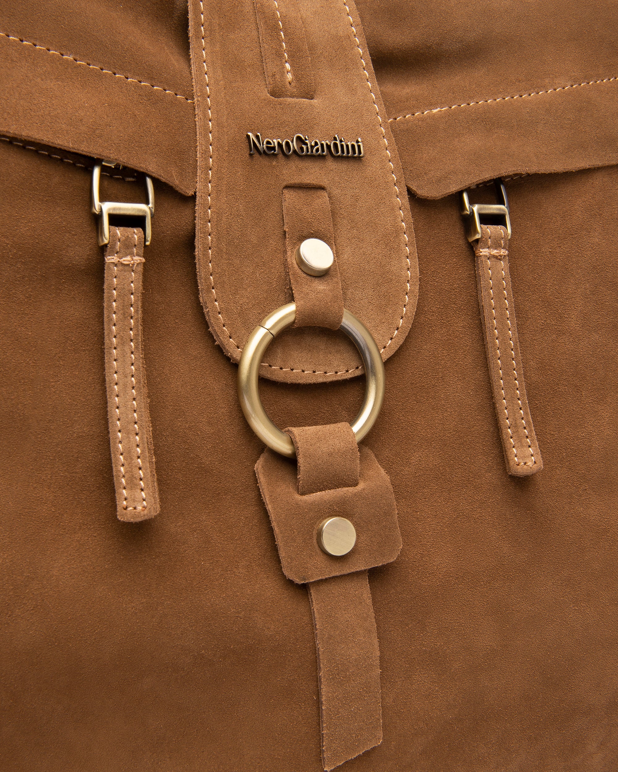 Nero Giardini Bags sac shopping daim femme cuir