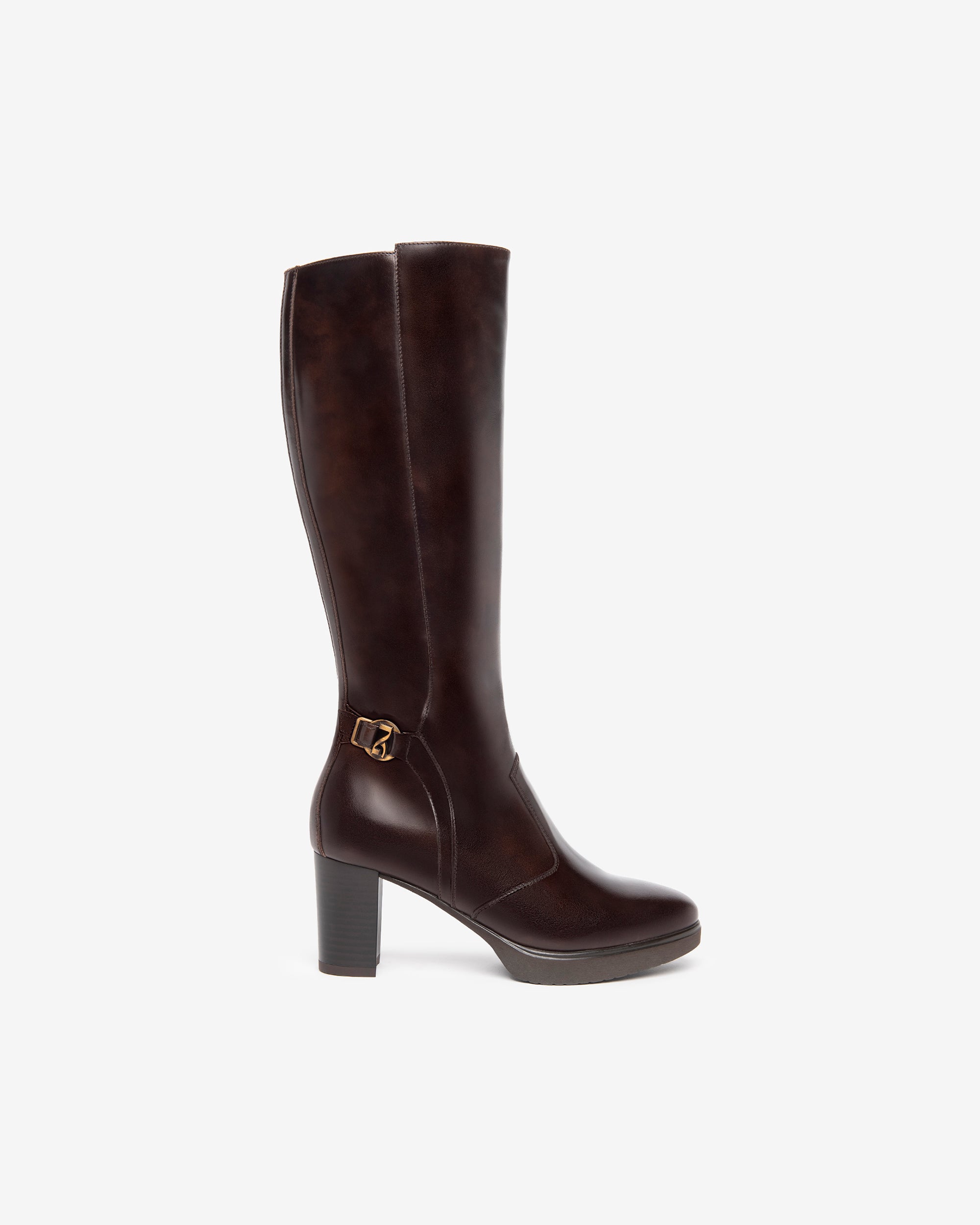 Nero Giardini Boots Bottes cuir femme métal pointure 38