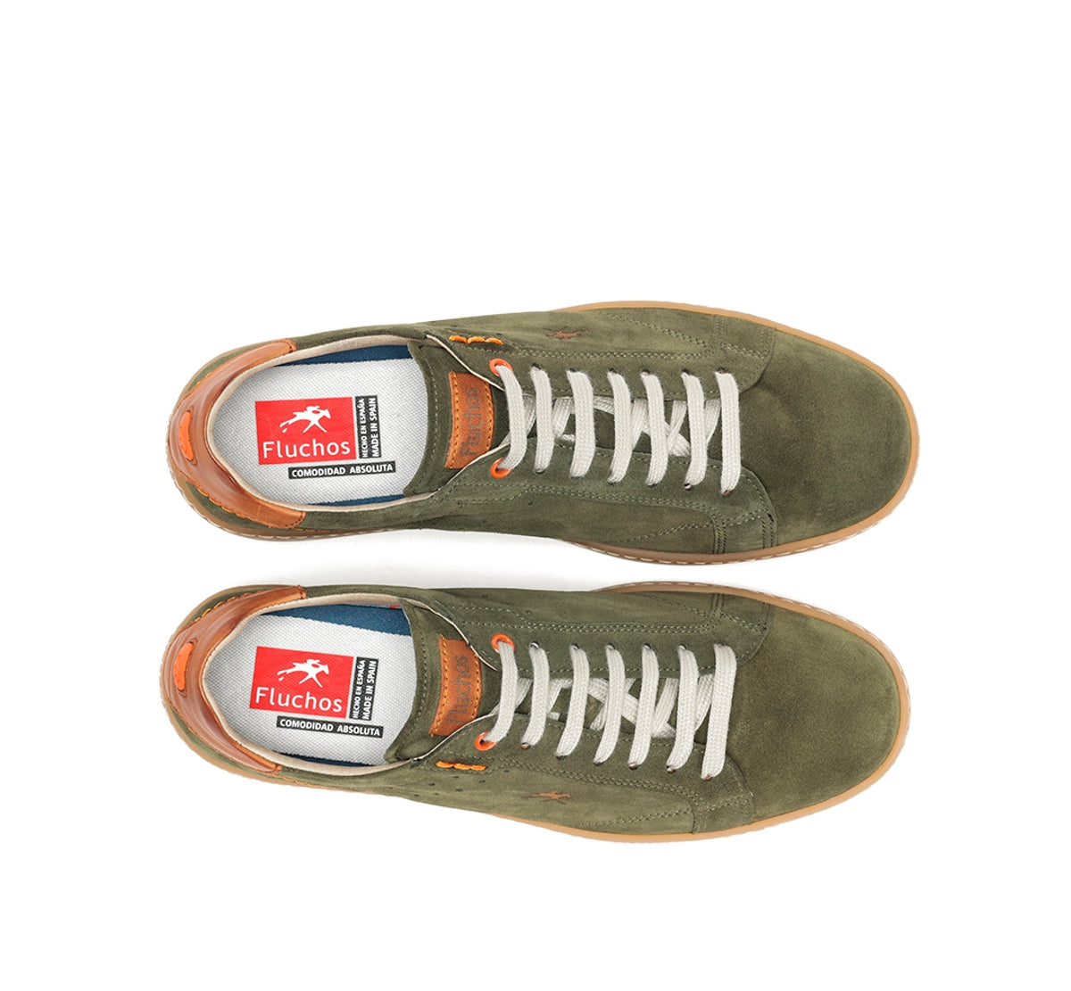 Fluchos Zapatos Leo F1727 chaussure verte homme