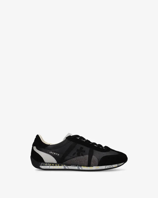 Premiata Jackyx 8224 baskets cuir running vintage
