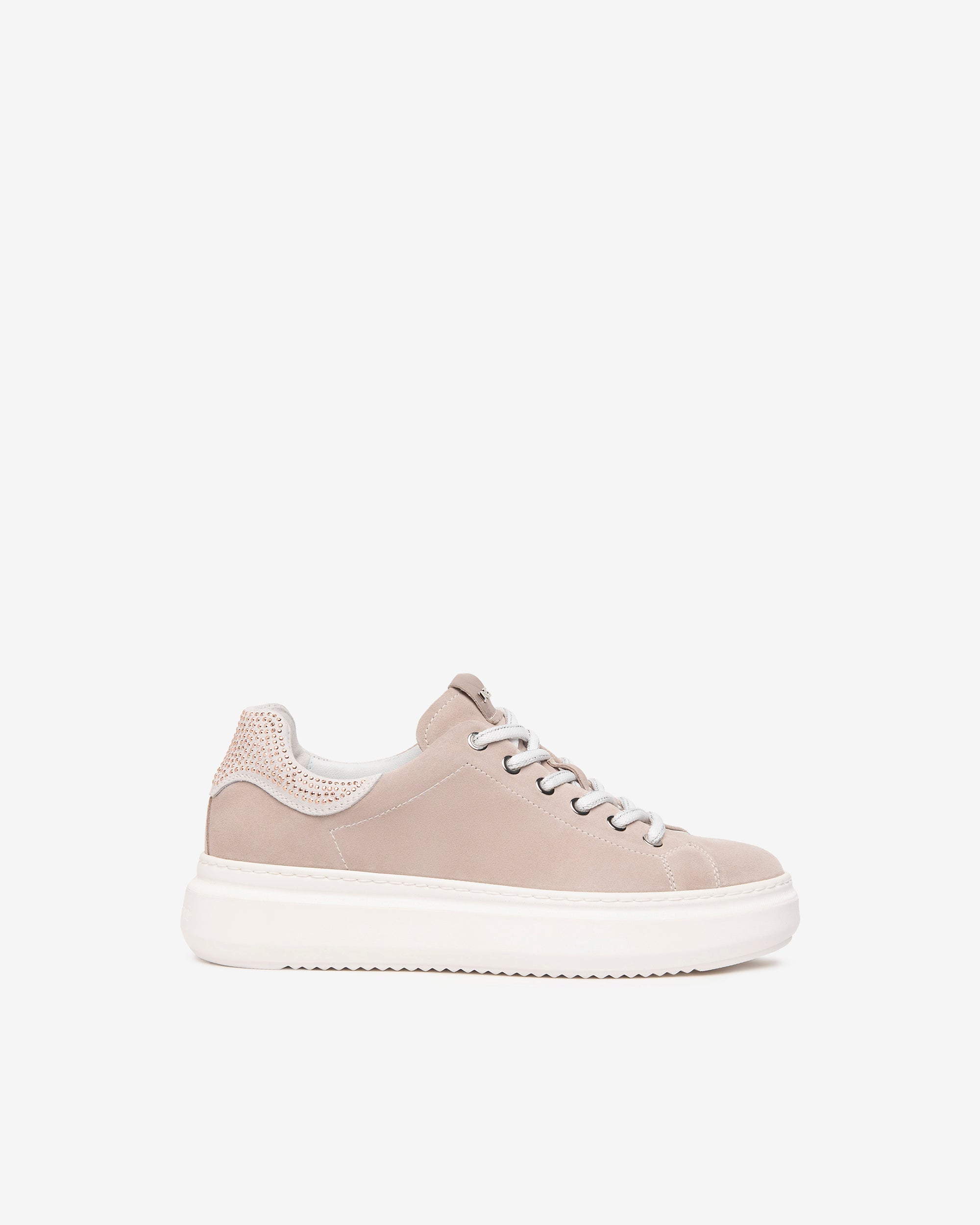 Nero Giardini Sneakers baskets daim semelle 4 cm