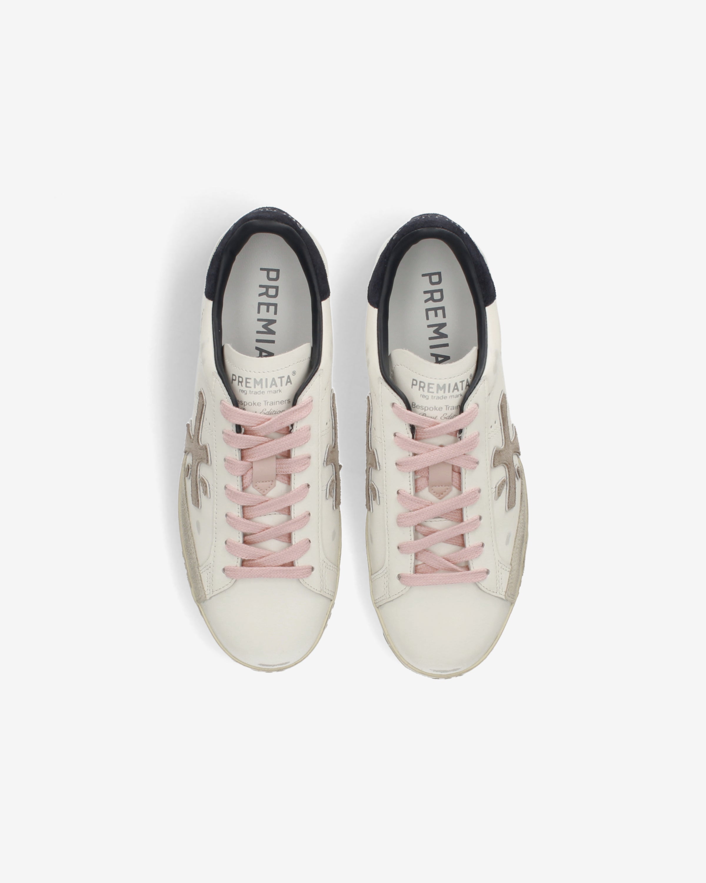 Premiata Stevend 7602 baskets crème cuir femme
