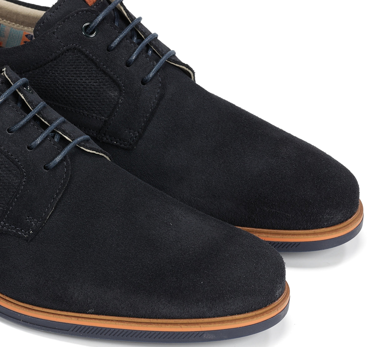 Fluchos Tristan F1744 chaussures homme bleues cuir
