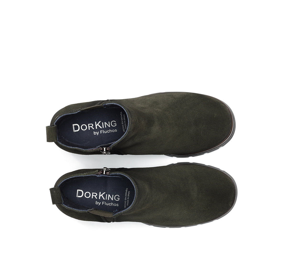 Dorking by Fluchos Safe D9414 bottines femme vert talon