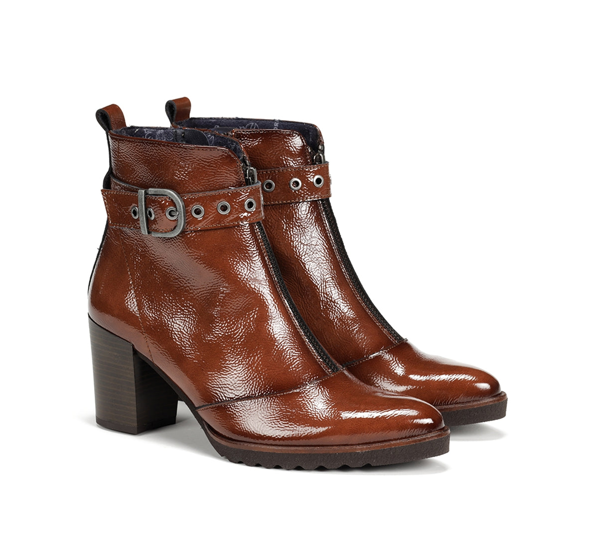 Dorking Thais D8300 bottine femme marron talon