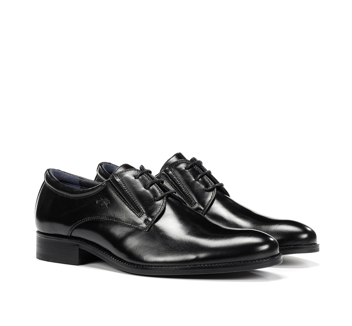 Fluchos Robert F2160 chaussures homme noir cuir