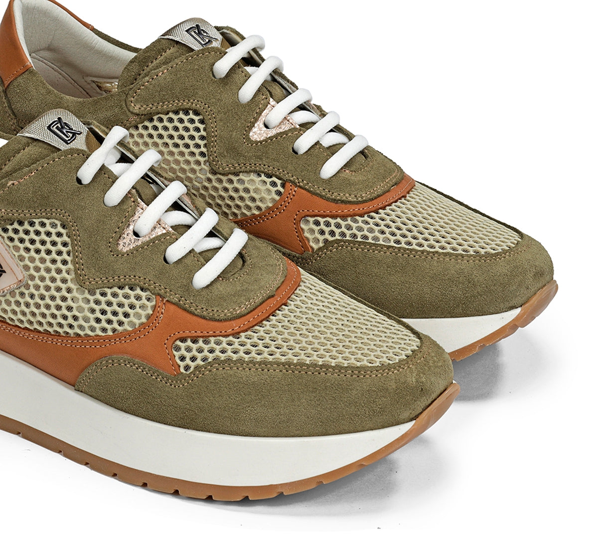 Dorking by Fluchos Split D9473 basket verte femme