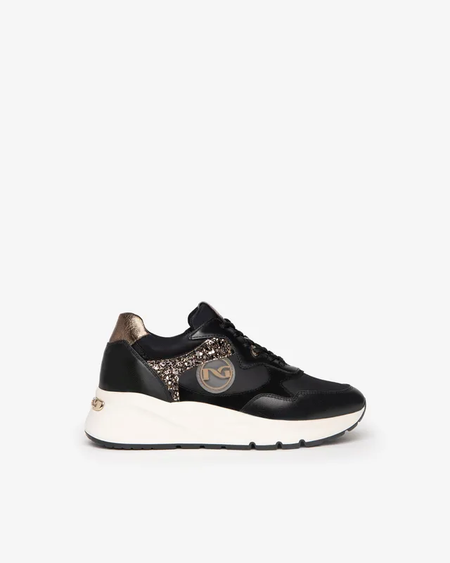 Nero Giardini Sneakers baskets cuir daim femme