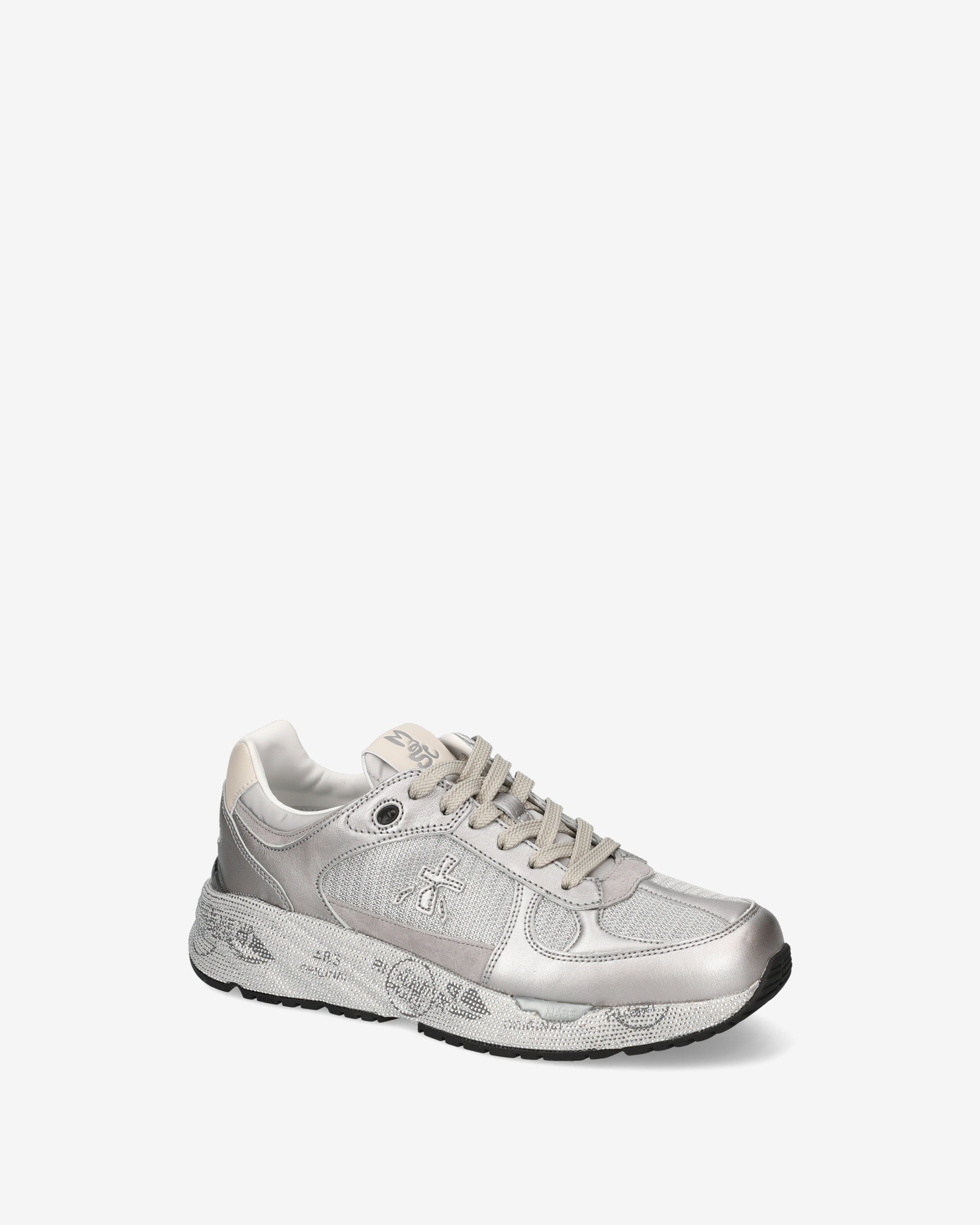 Premiata Mased 7093 sneakers argent métallisé