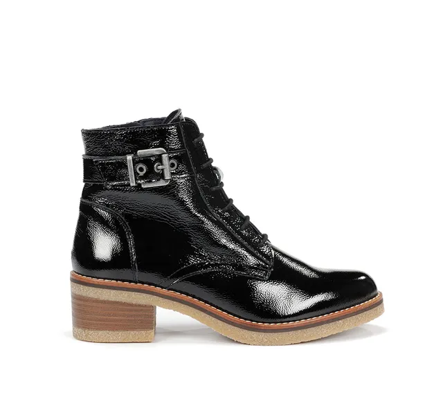 Dorking by Fluchos Lucero D8686 bottines noires crêpe