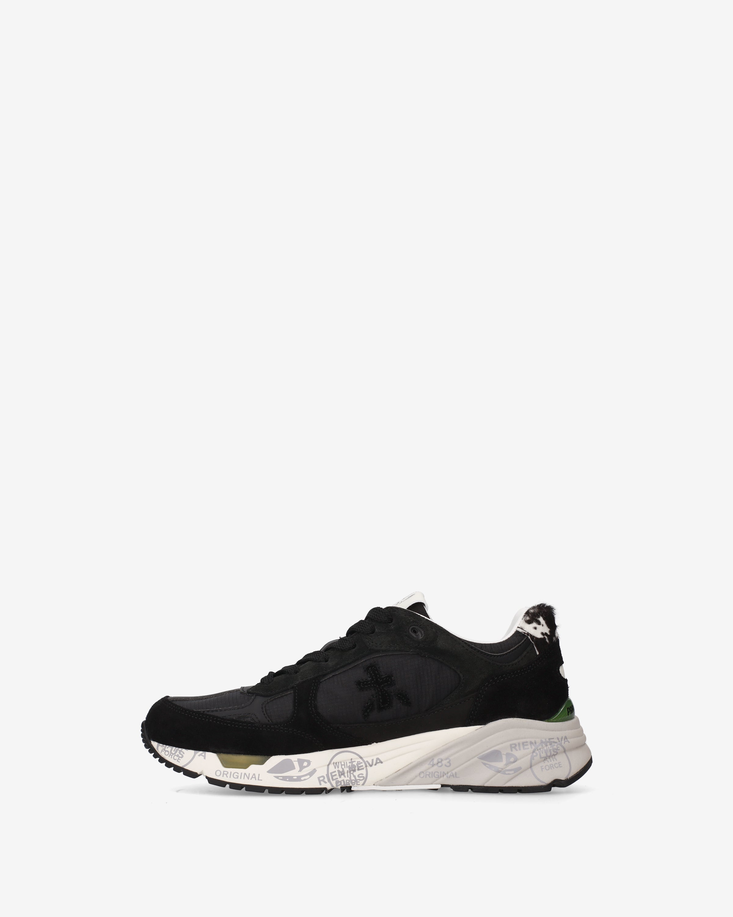 Premiata Mased 8512 sneakers femme daim noir