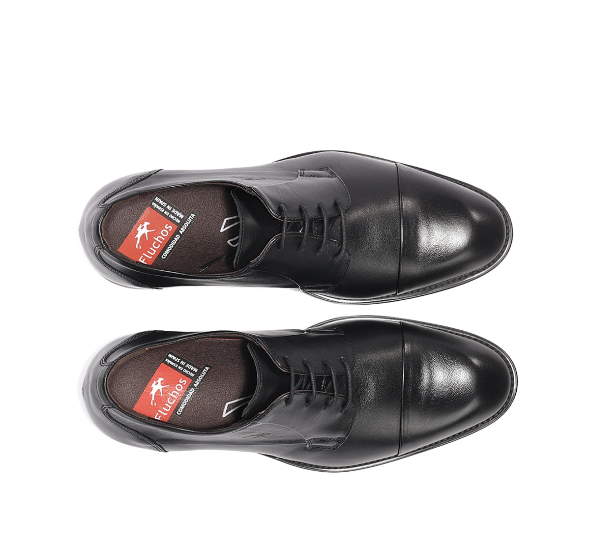 Fluchos Nantes F2486 chaussure homme noir cuir
