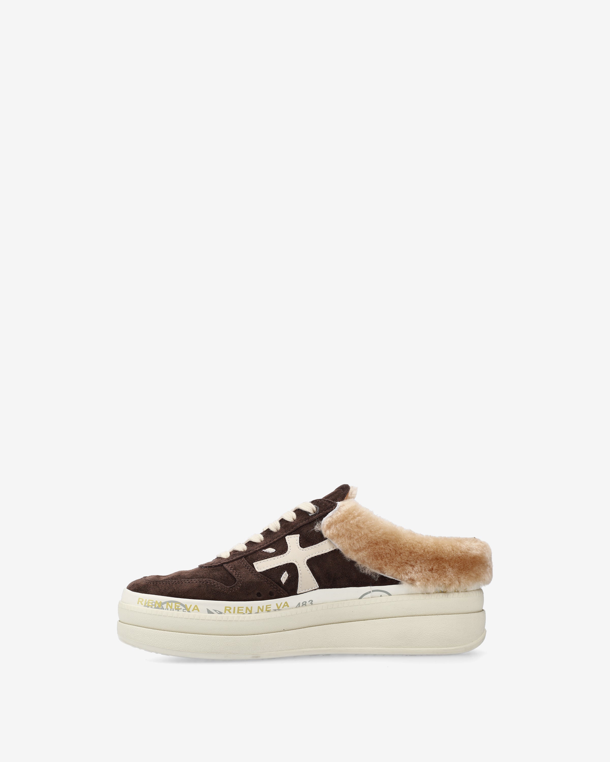 Premiata Micol 7851M sneakers plateforme marron