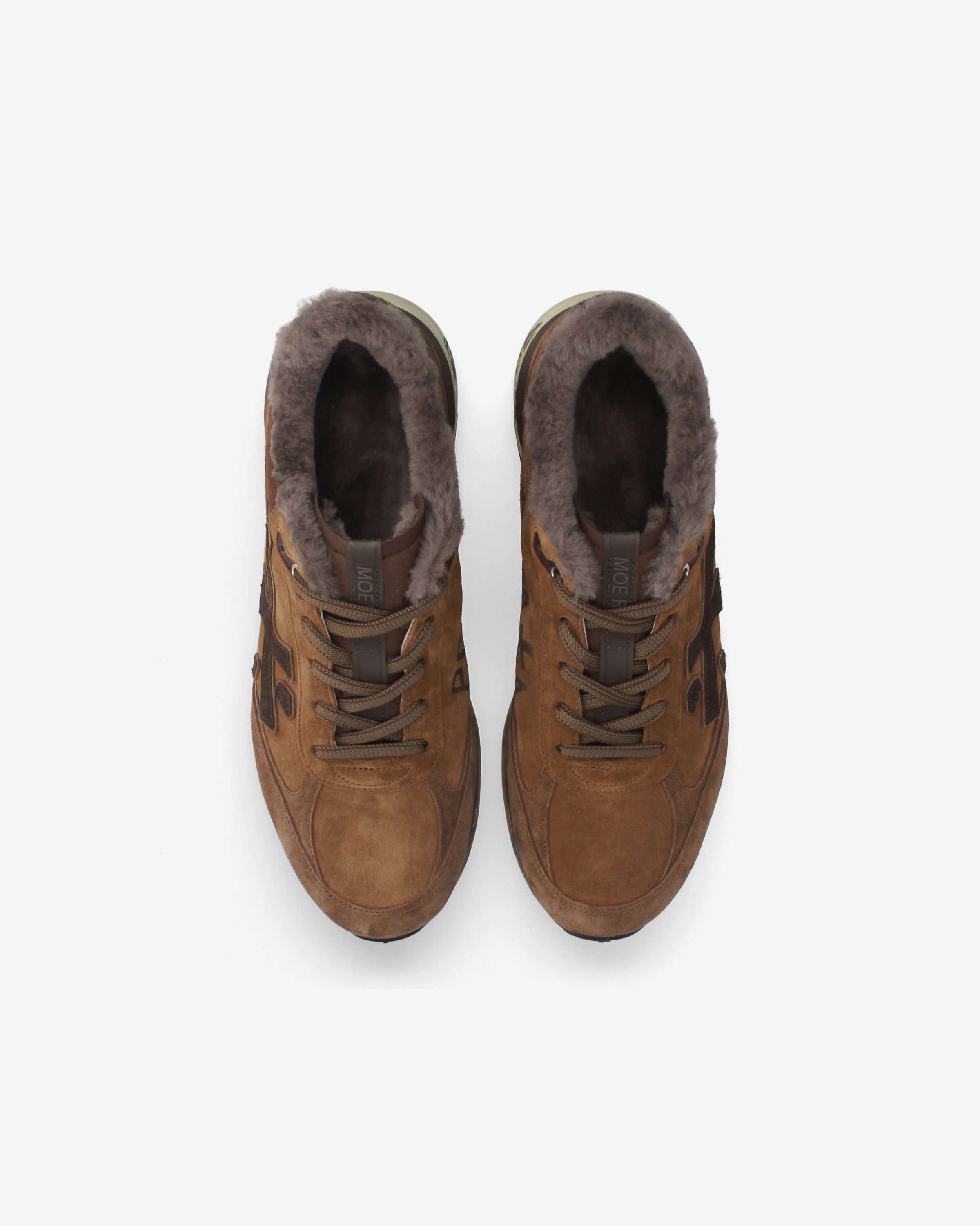 Premiata Moerun 8539m sneakers homme marron daim