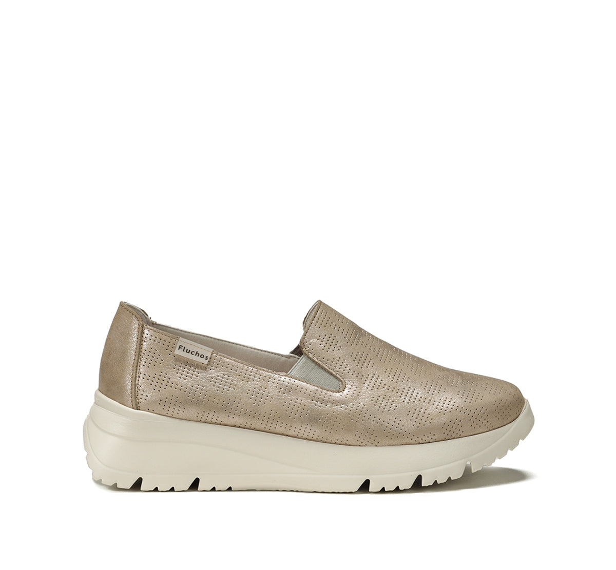 Fluchos Eira F1926 baskets femme doré confort