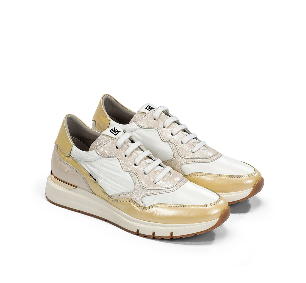 Dorking Serena D9048 Baskets Femme Jaune Confort