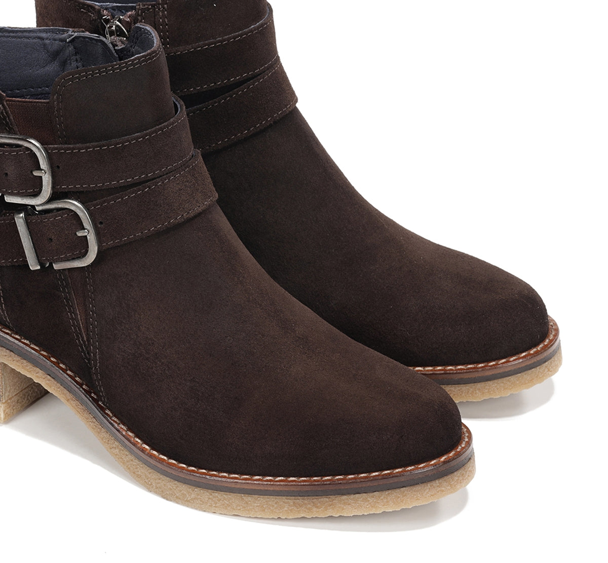 Dorking Lucero D9741 bottine marron femme talon