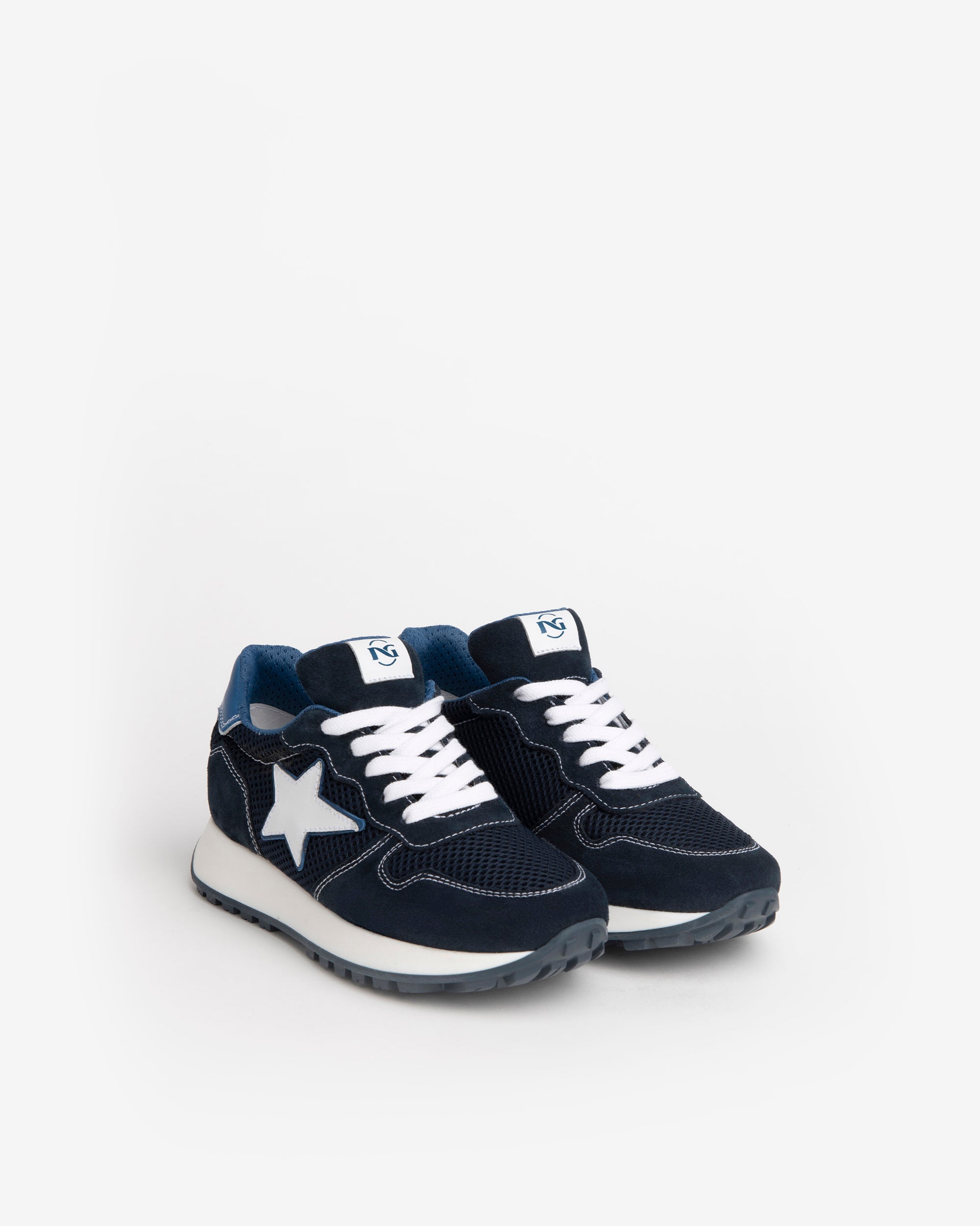 Nero Giardini Sneakers baskets garçon daim toile 31-39