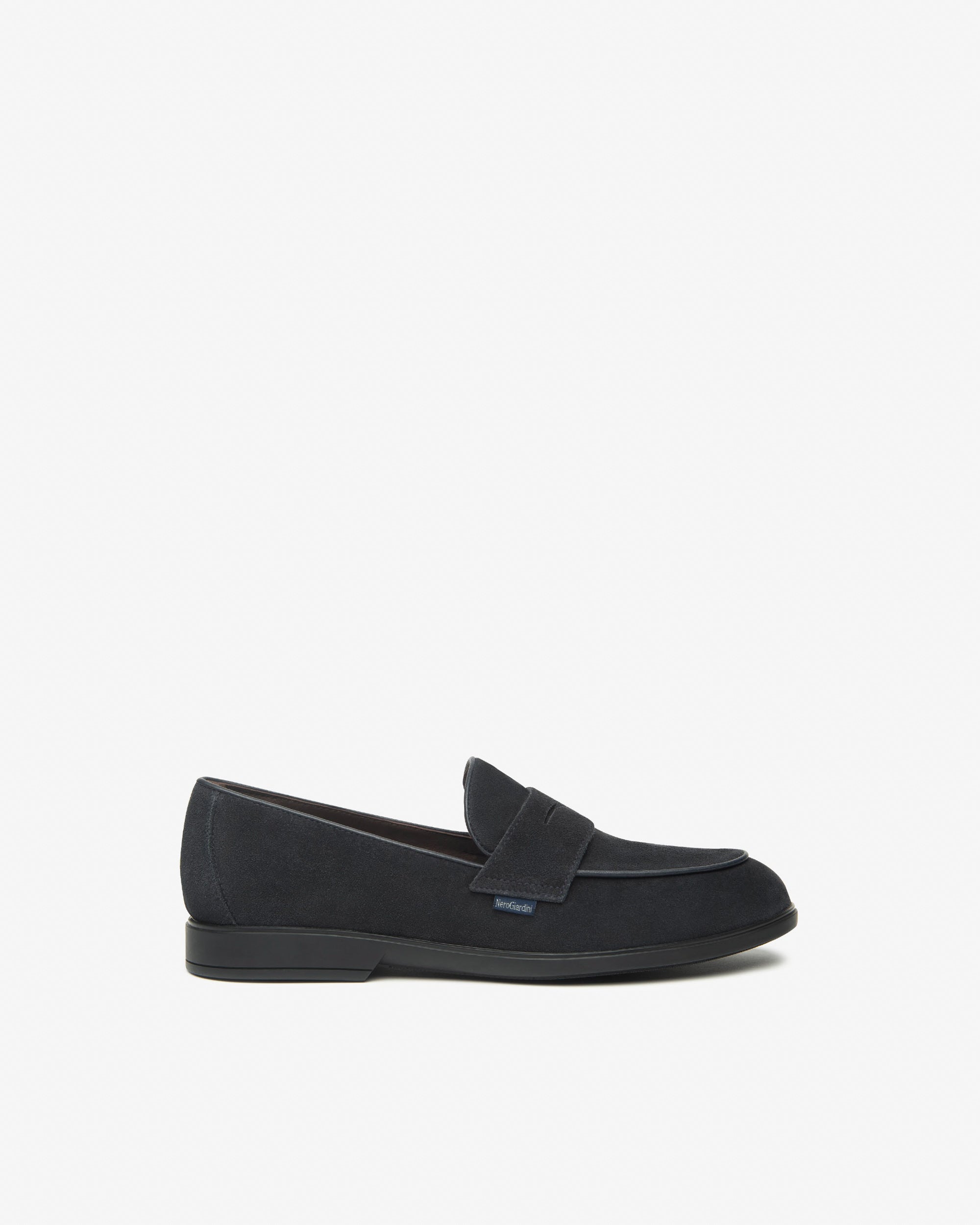 Nero Giardini Loafers mocassins daim homme cuir