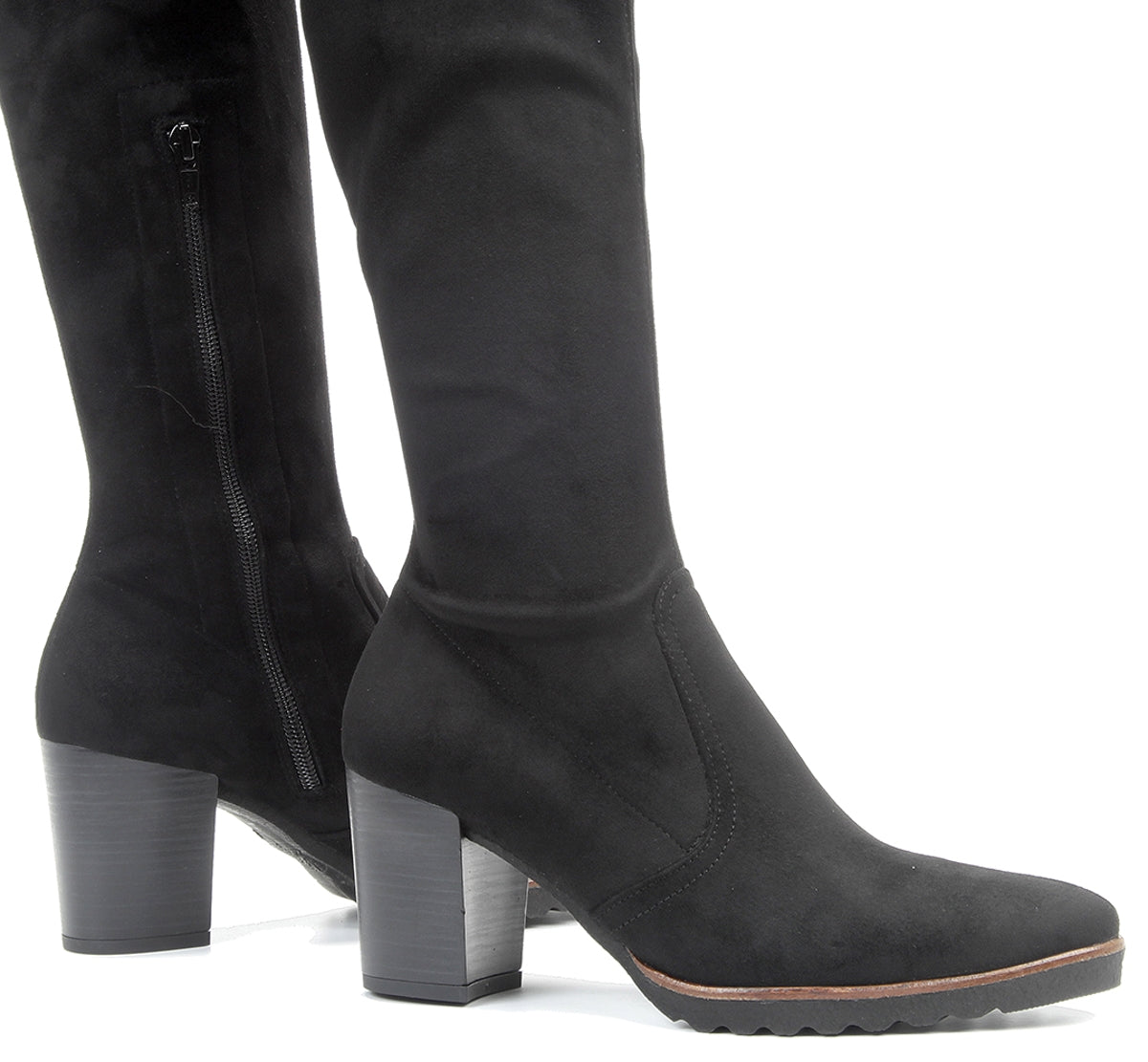 Dorking by Fluchos Thais D7890 botte noire talon