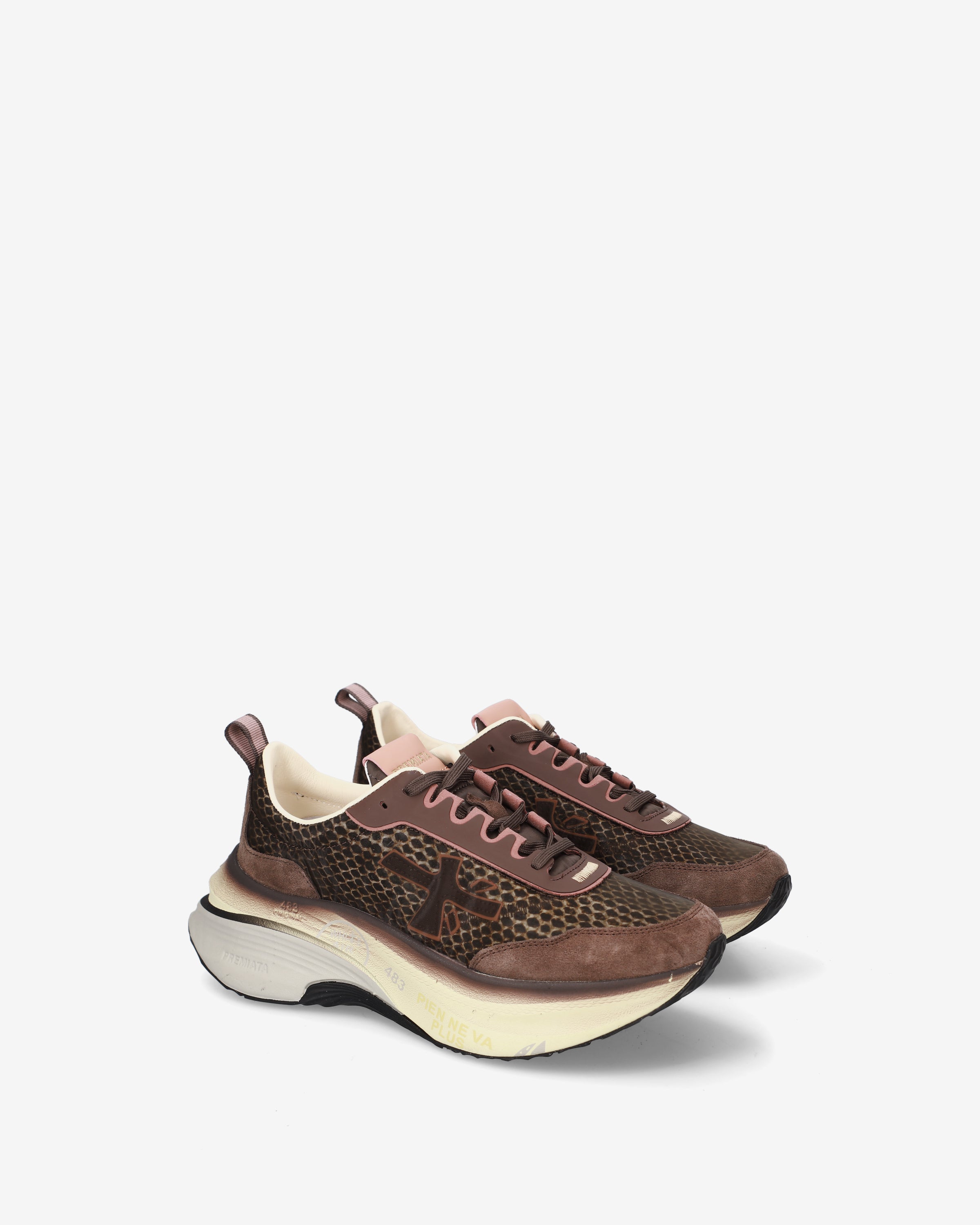 Premiata Hill 8547 sneakers marron femme