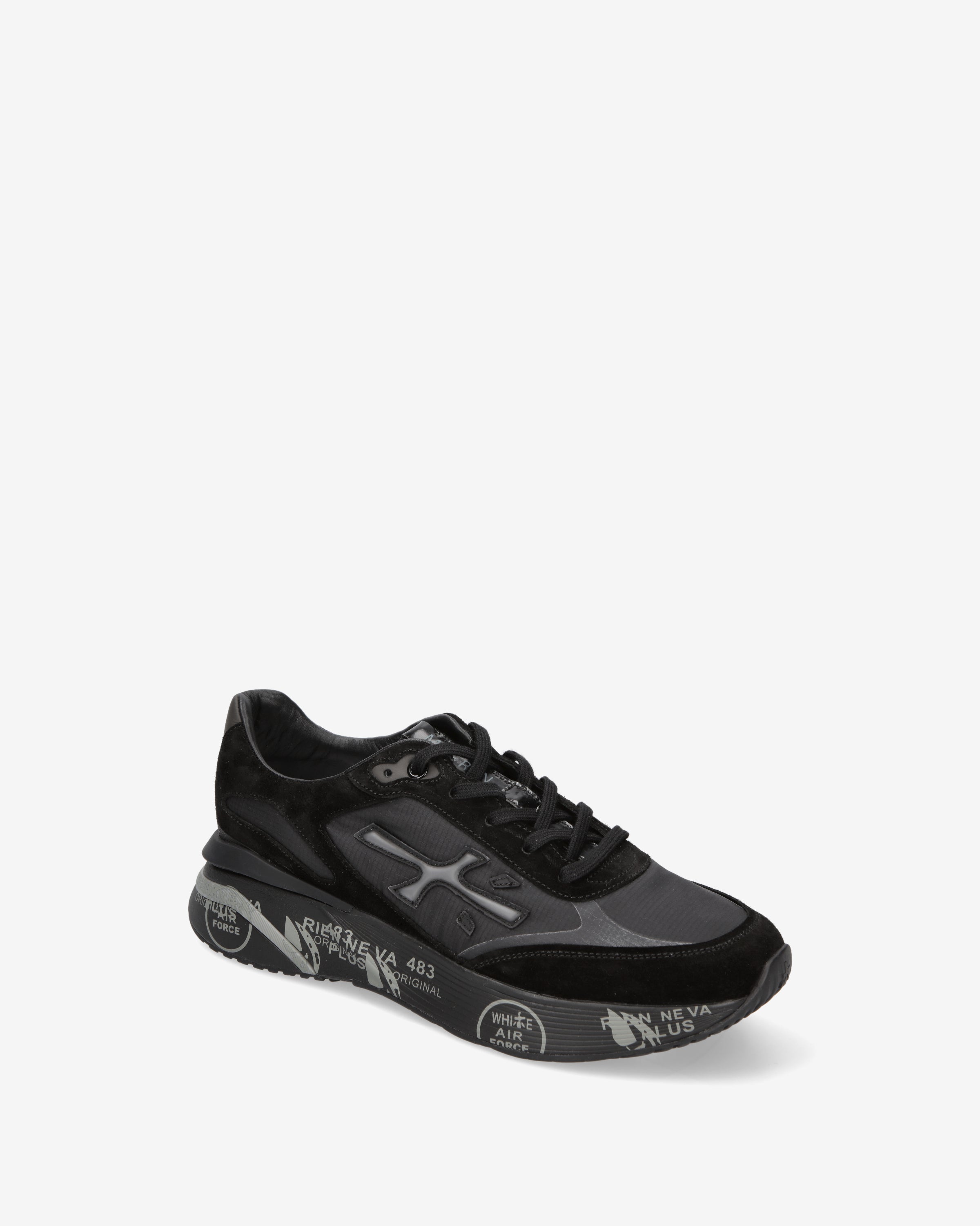 Premiata Moerun 6445 baskets noir homme