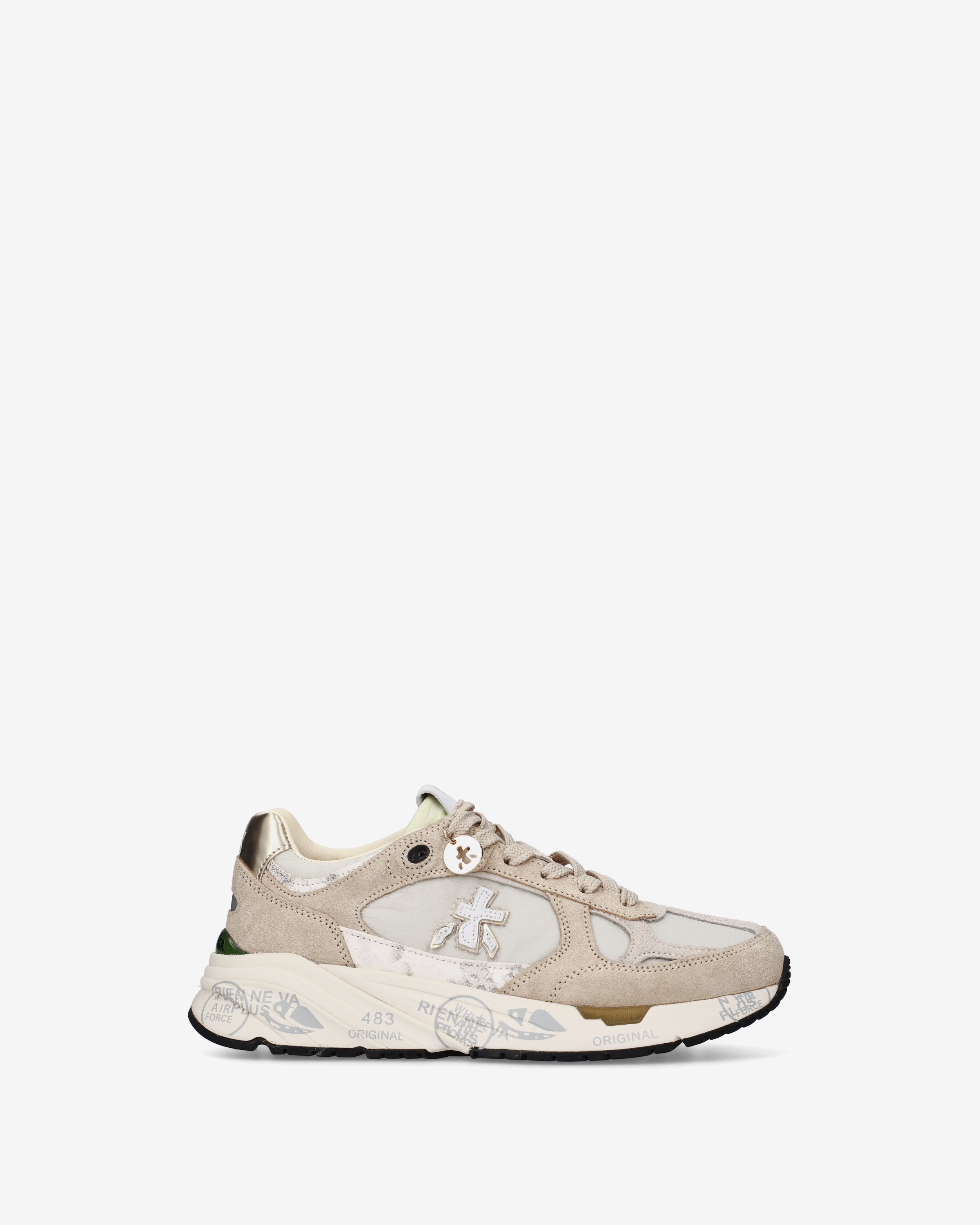 Premiata Mased 8116 sneakers beige dore femme