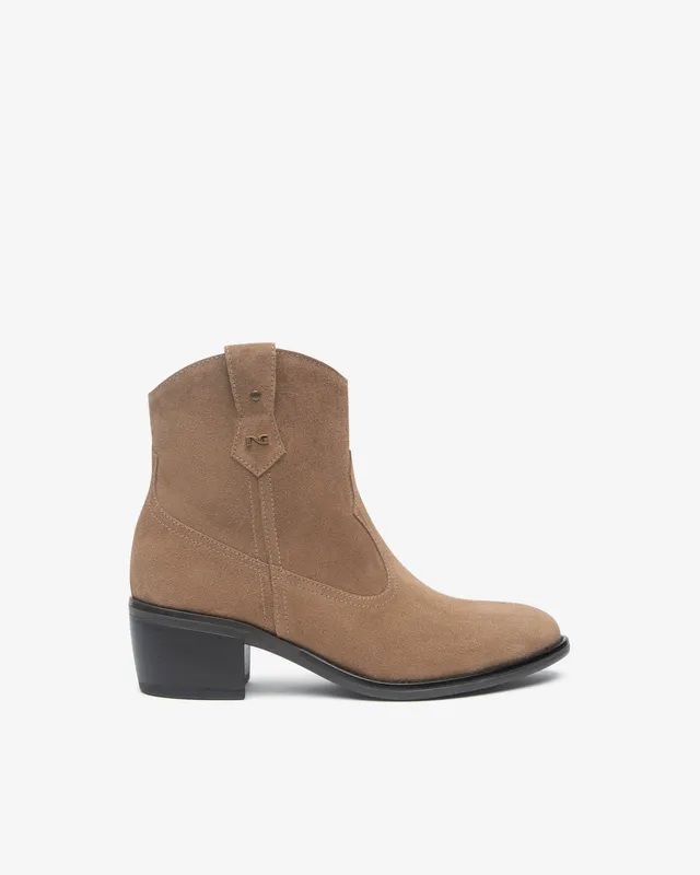 Nero Giardini Bottines Femme Daim Santiags Talon 50mm 38