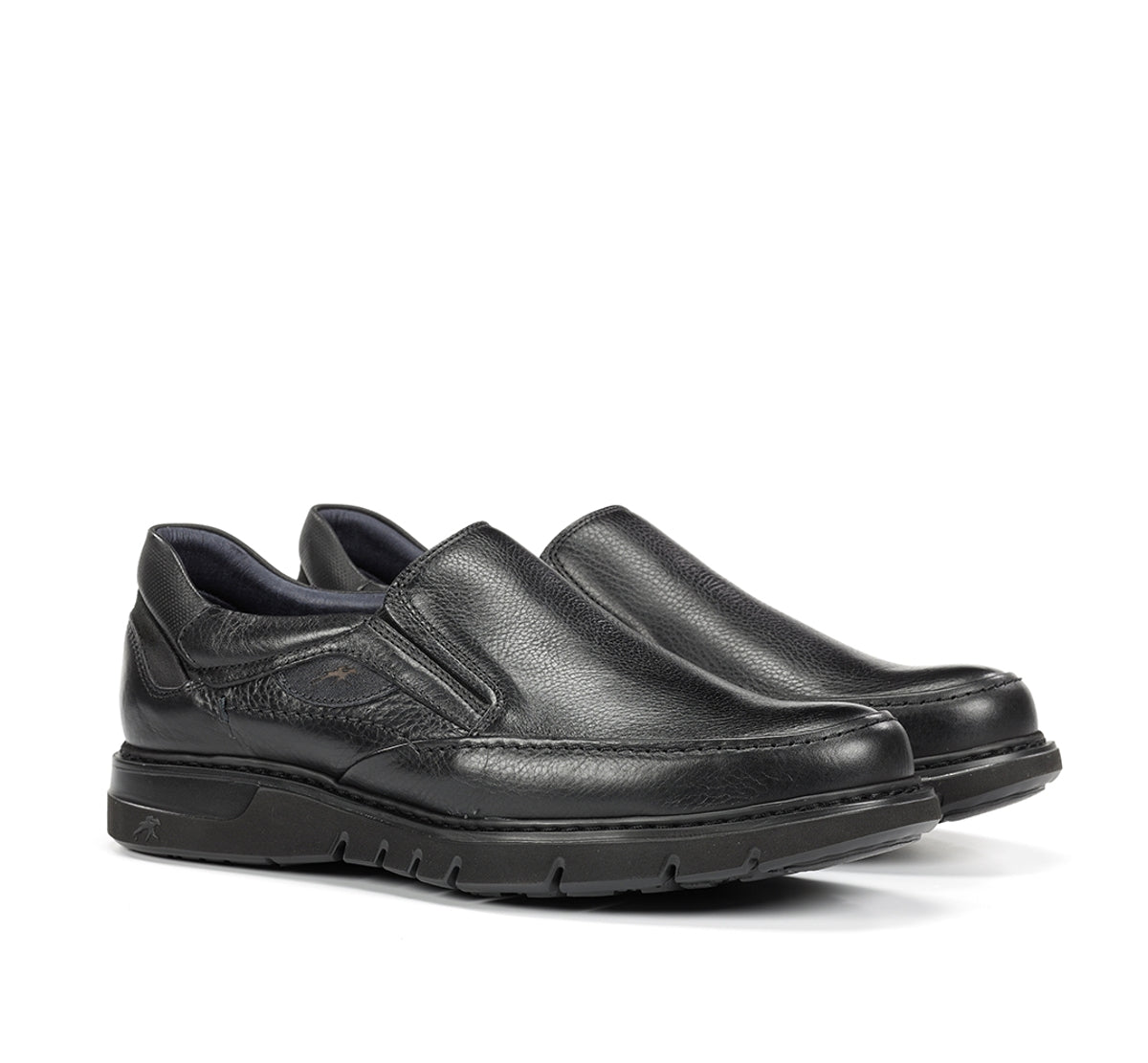 Fluchos Celtic F0249 slip on homme noir cuir