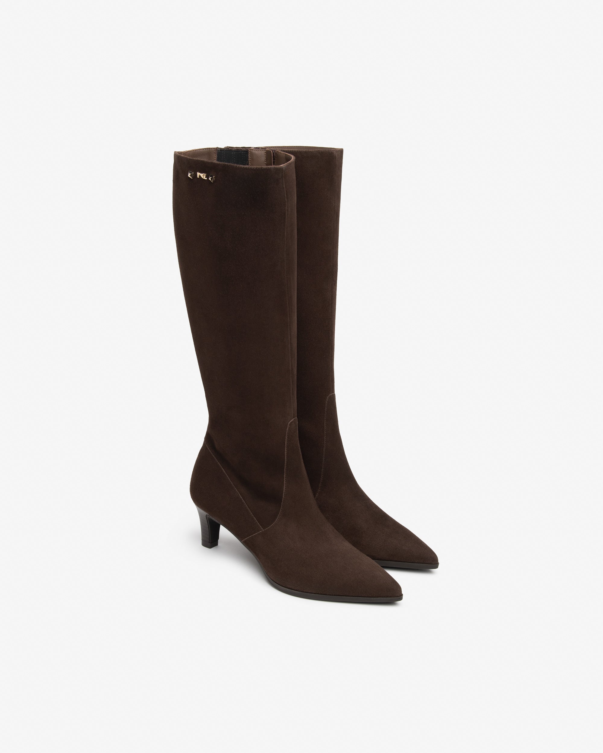 Nero Giardini Boots bottes daim femme talon 55 mm