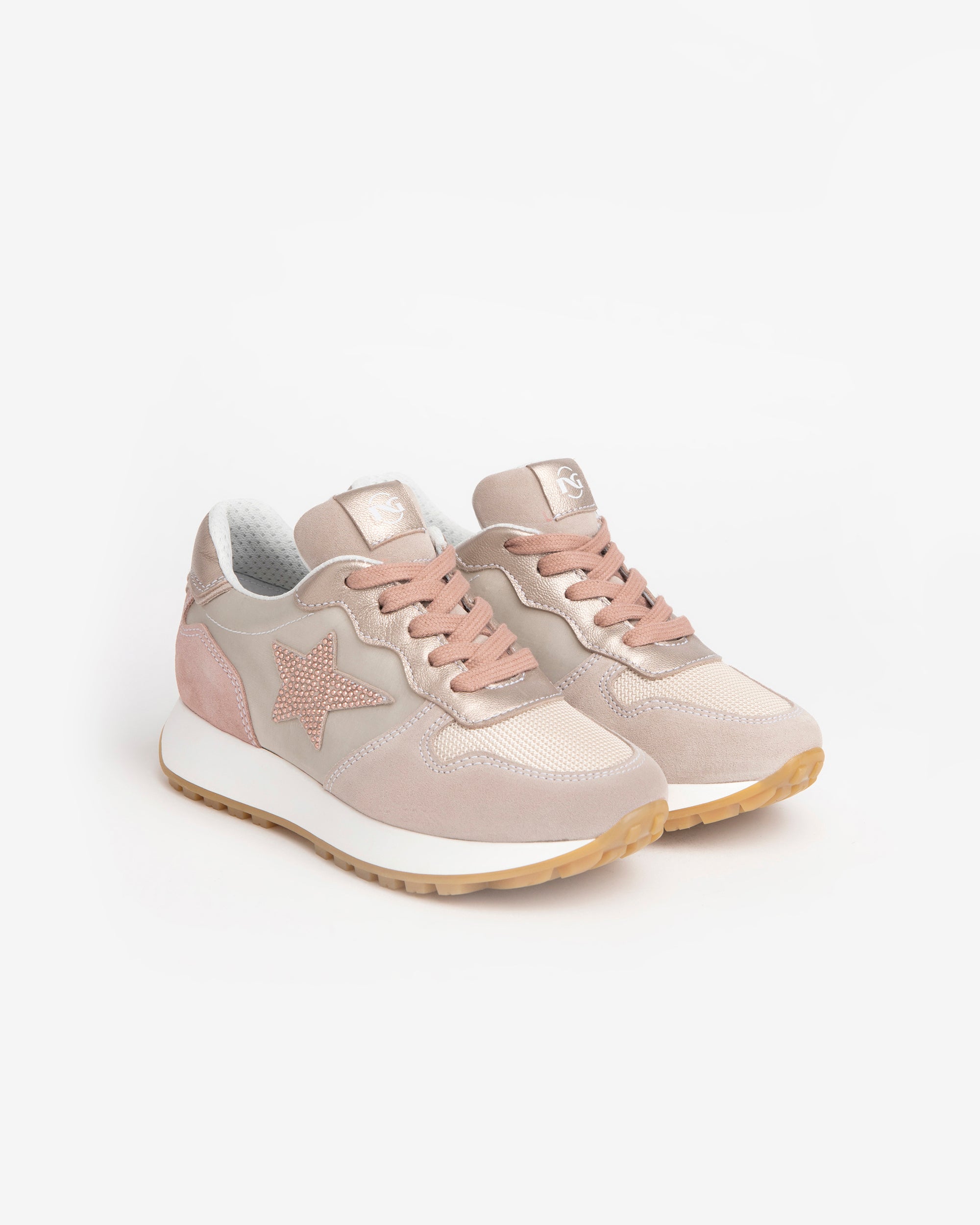 Nero Giardini Sneakers baskets fille cuir étoile 31-39