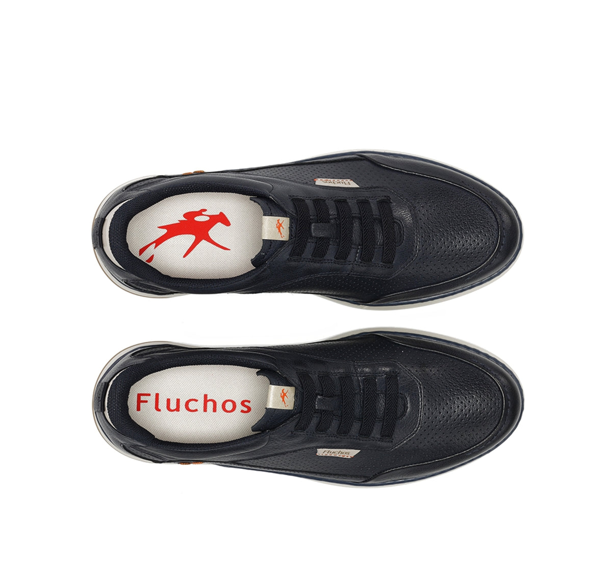 Fluchos Jeff F2358 basket bleu homme à lacets
