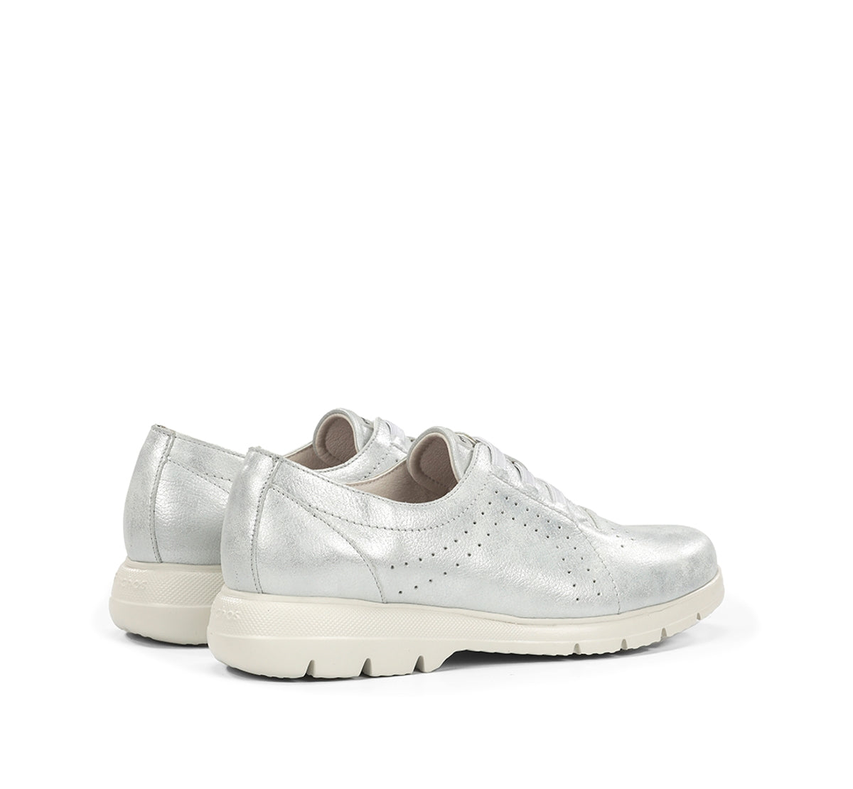 Fluchos Gladis F2202 mocassin argent femme