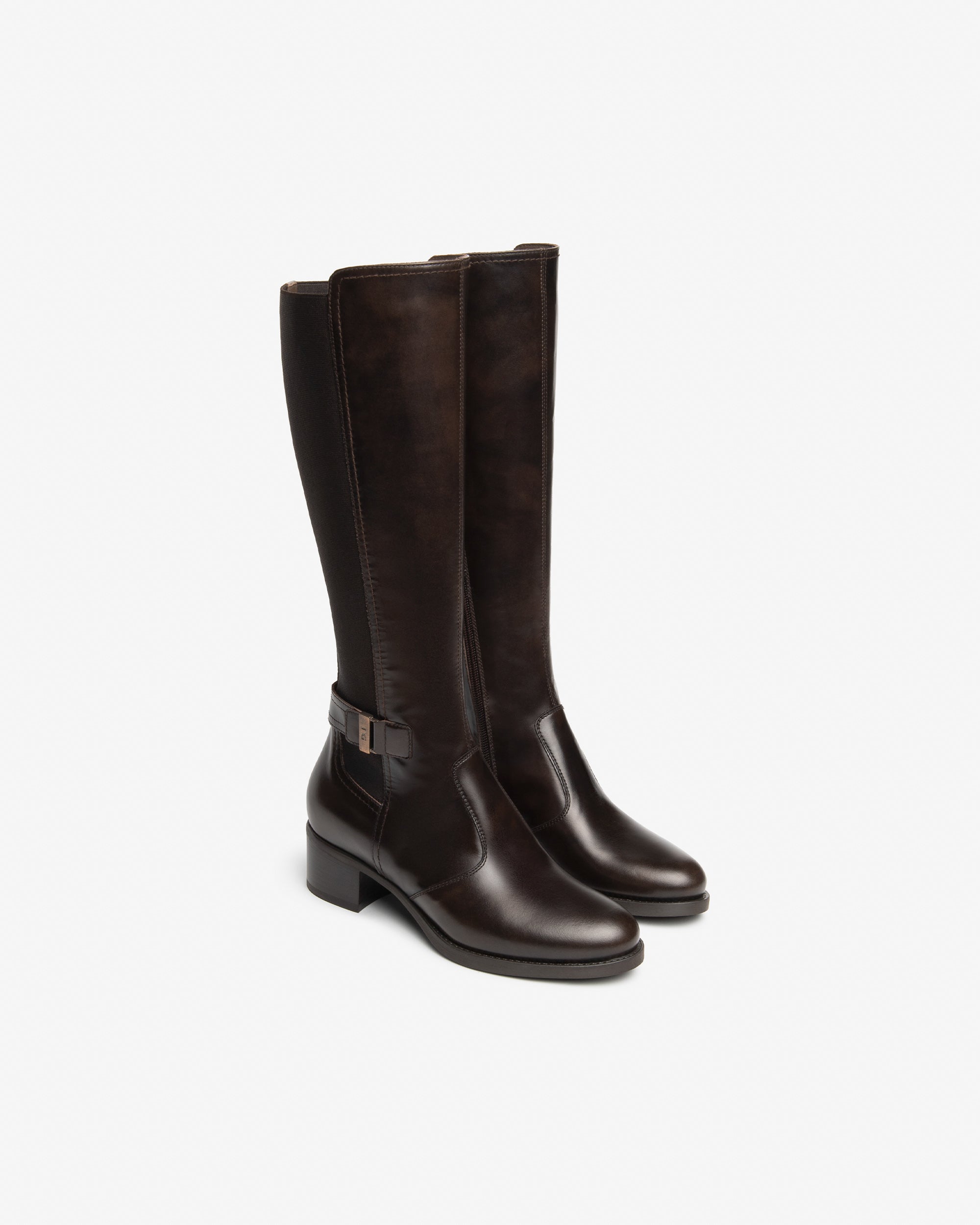 Nero Giardini Boots bottes cuir femme pointure 38