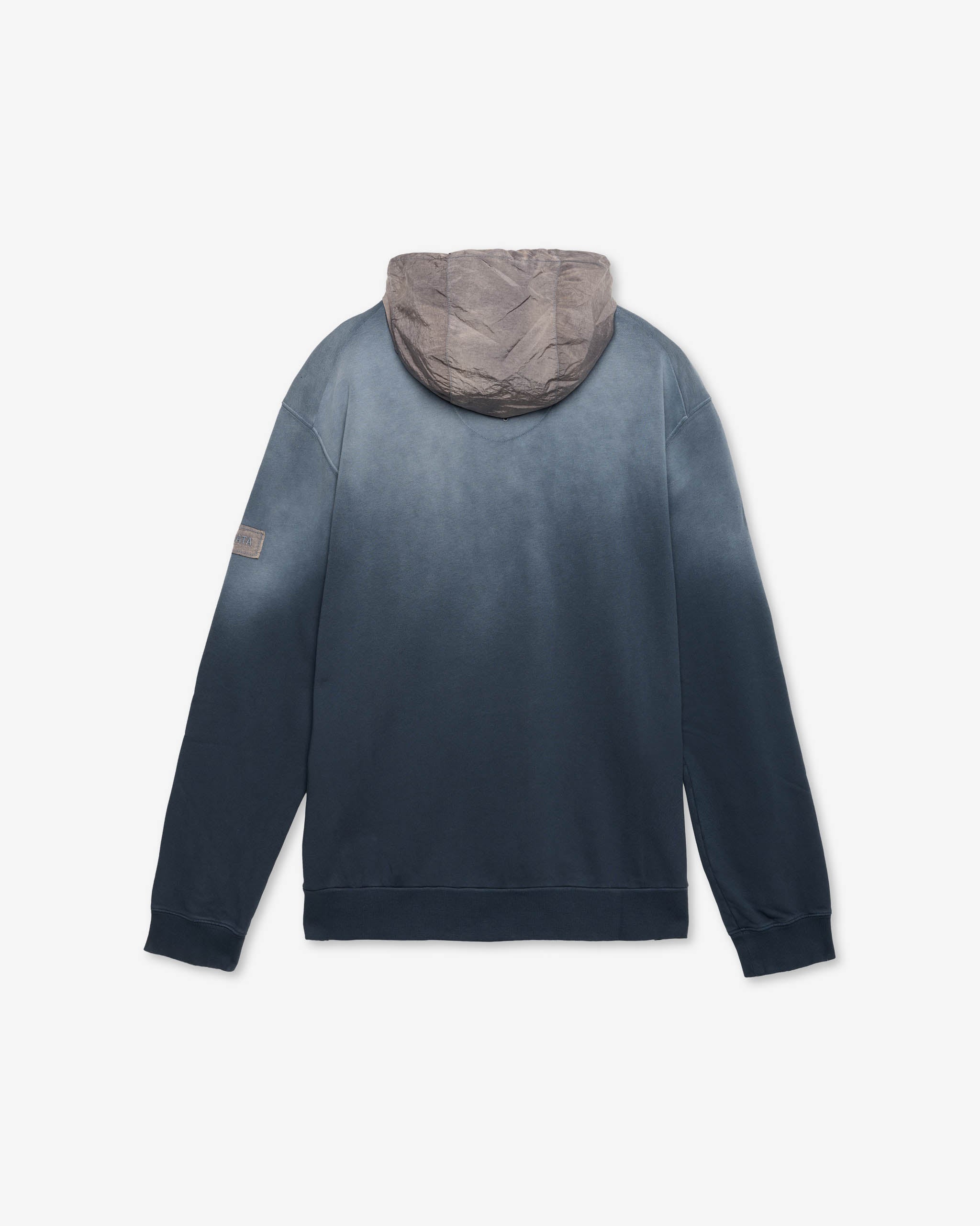 Premiata Sweatshirts sweat capuche homme bleu dip dye