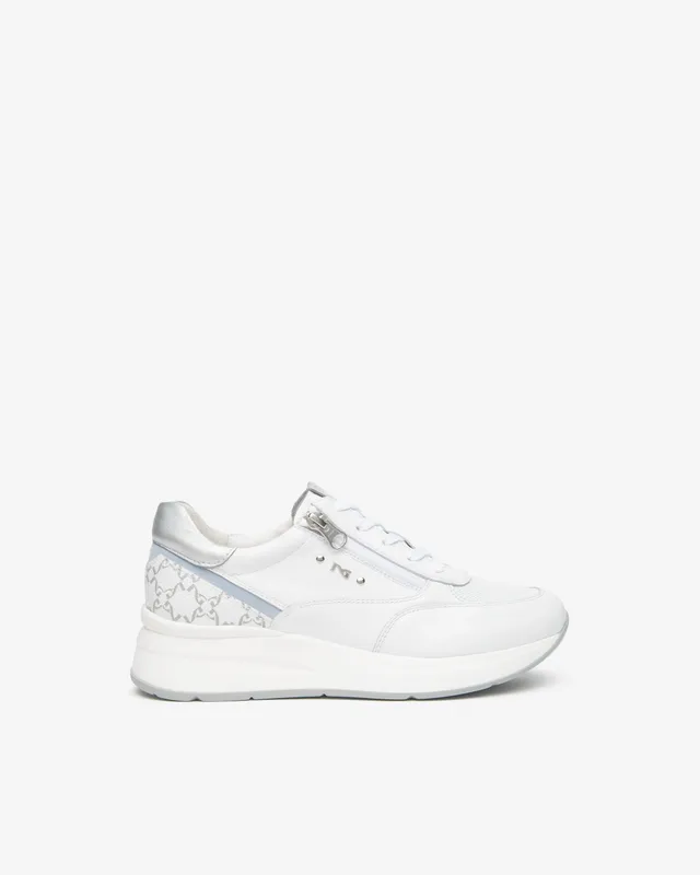 Nero Giardini Sneakers Baskets Cuir Femme Confort