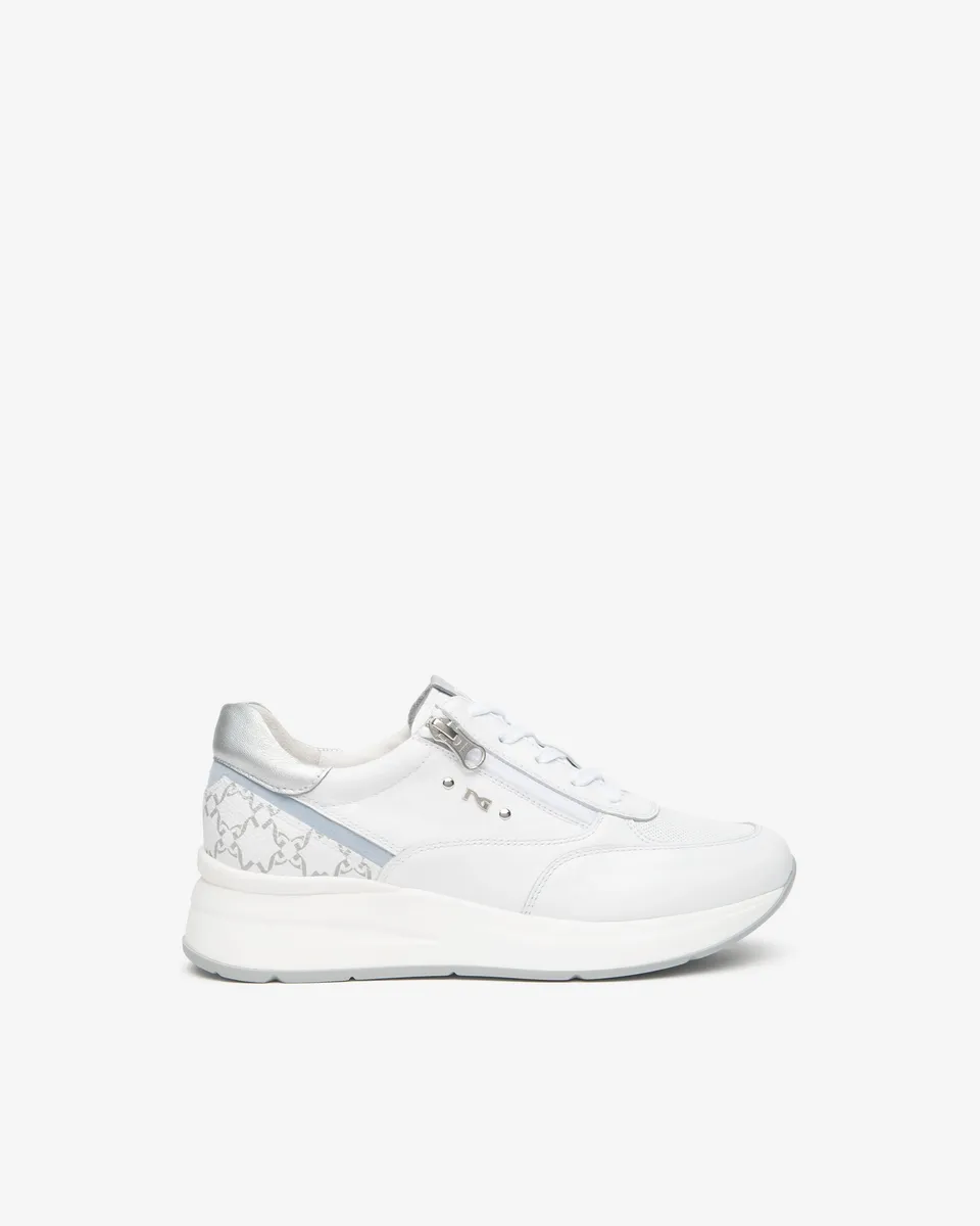 Nero Giardini Sneakers Baskets Cuir Femme Confort