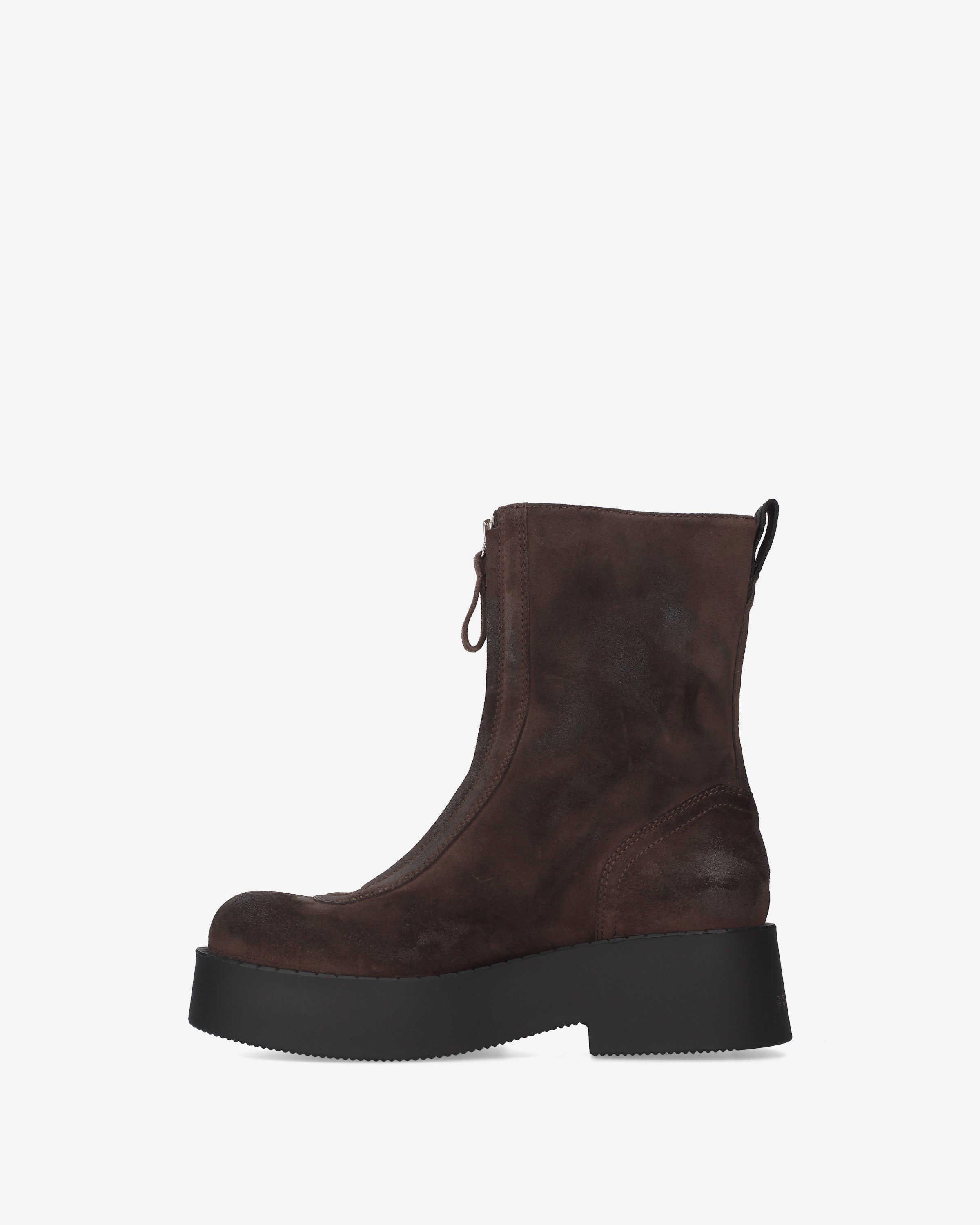 Premiata Boots bottines plateforme mocha 38 daim